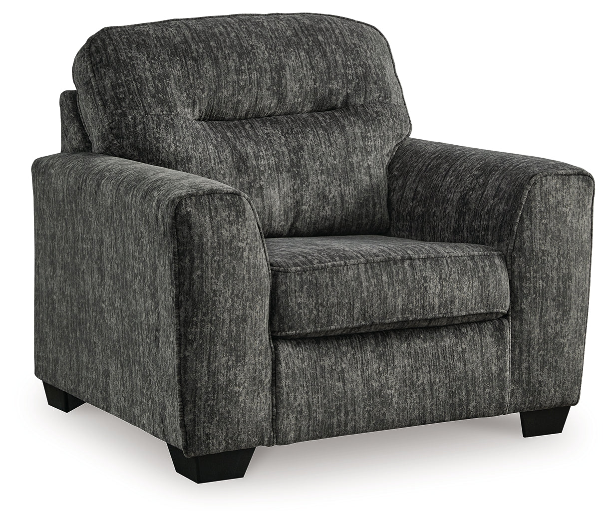 Lonoke Gunmetal Oversized Chair and Ottoman (Online Special Price) - Image 7