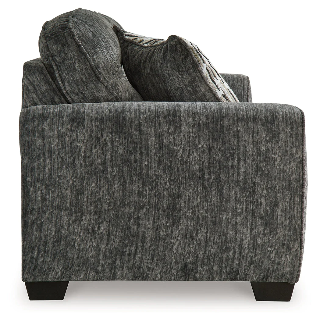 Lonoke Gunmetal Sofa, Loveseat and Oversized Chair (Online Special Price) - Image 12