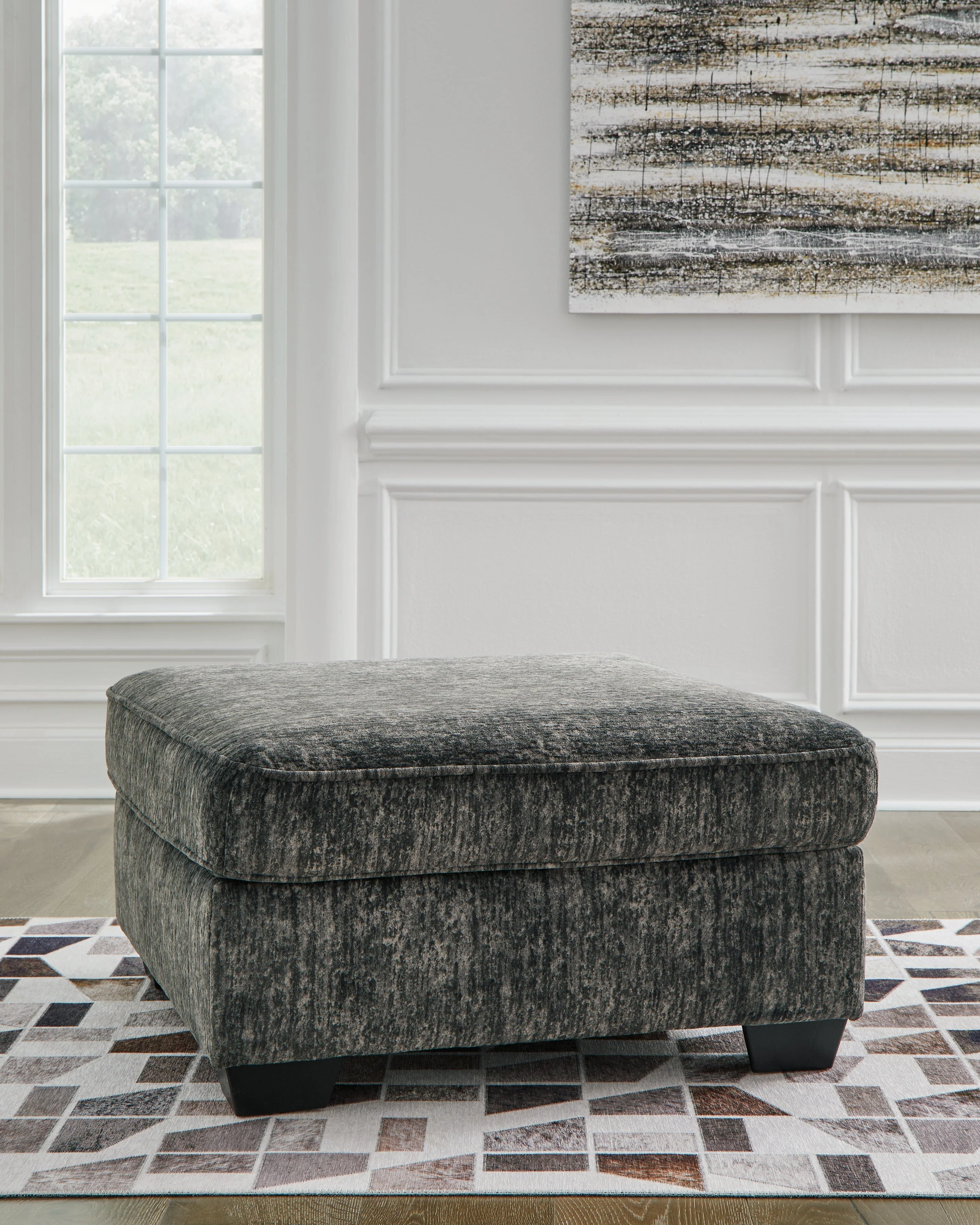 Lonoke Gunmetal Sofa, Oversized Chair and Ottoman (Online Special Price) - Image 12