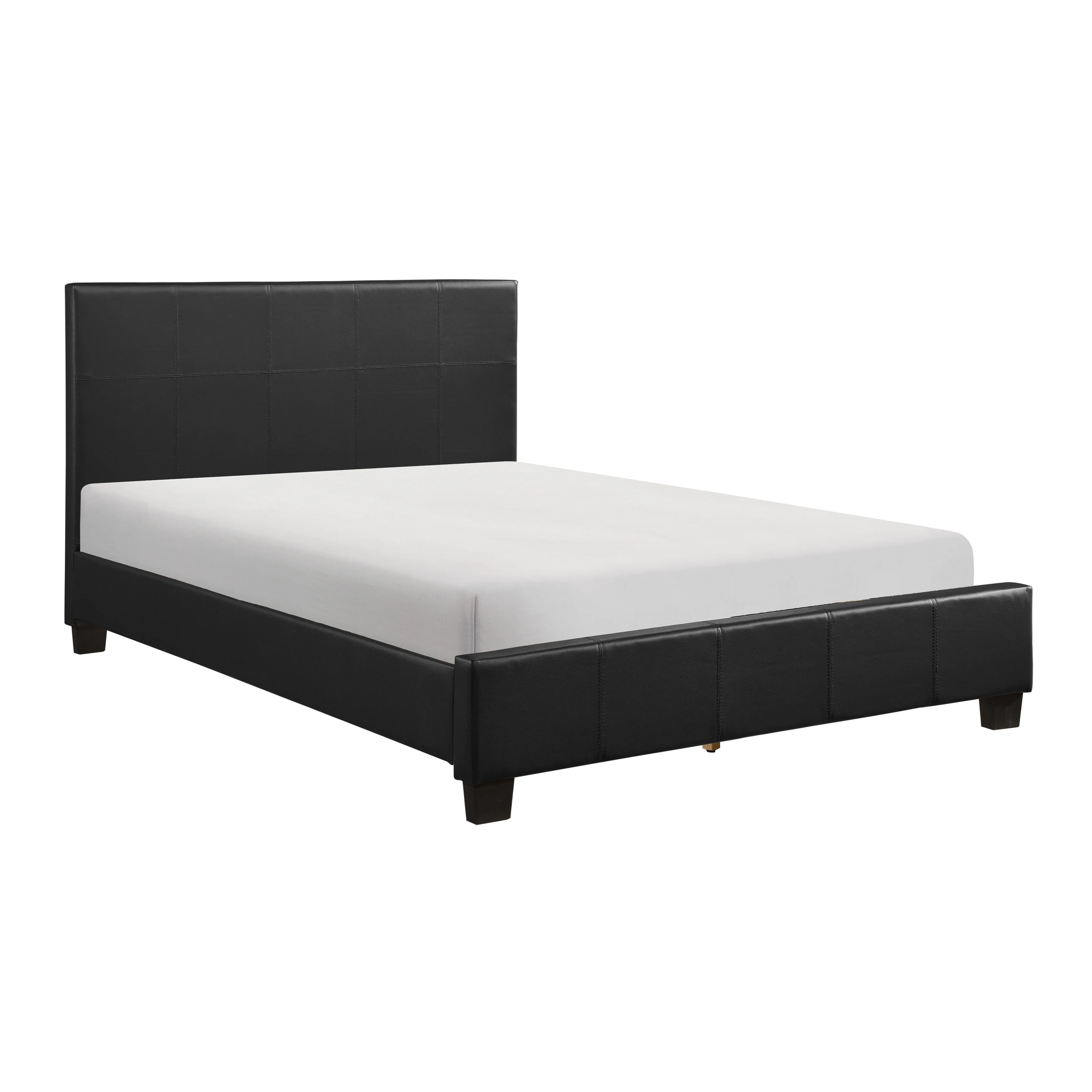Lorenzi Black 5-Piece Queen Bedroom Set - Image 3