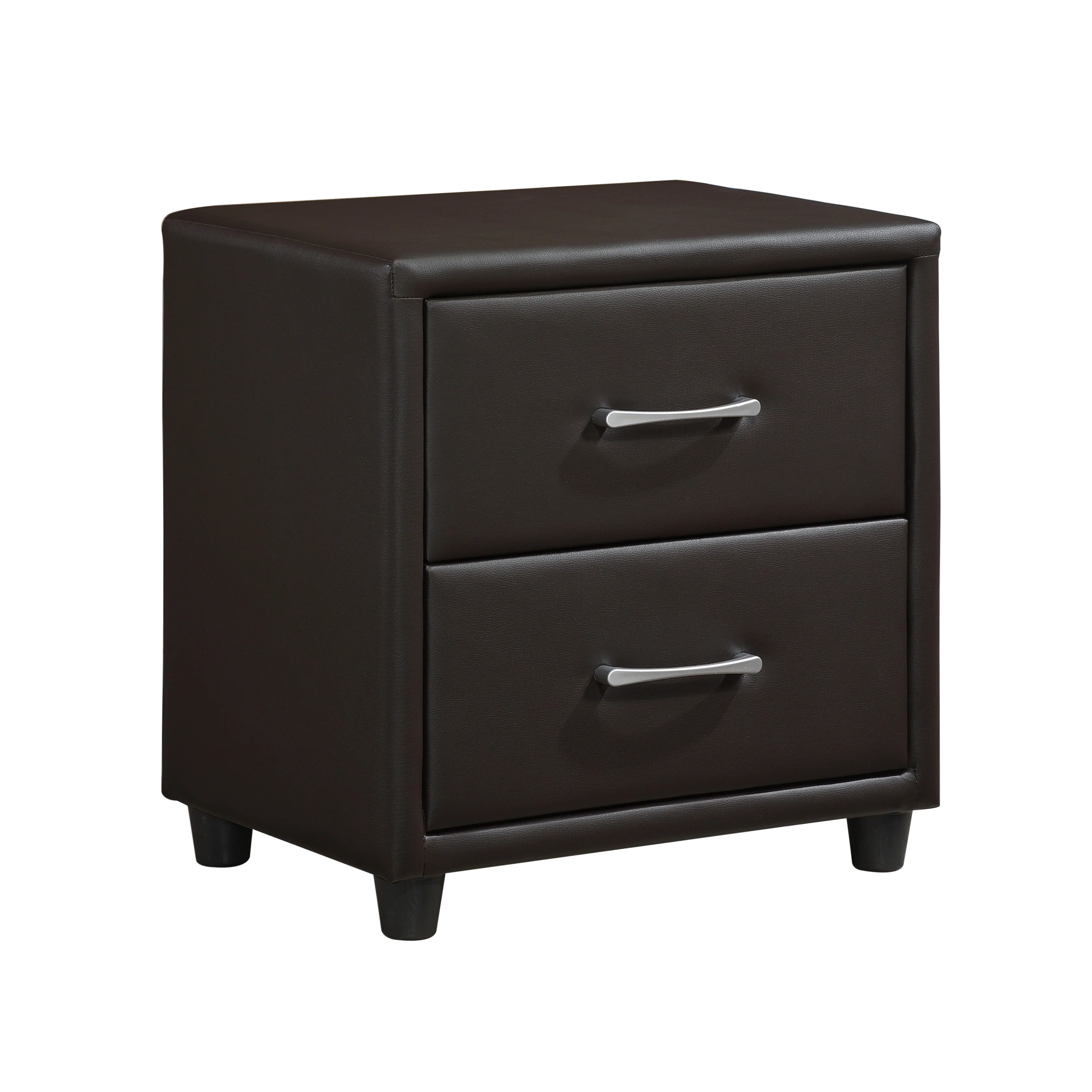 Lorenzi Dark Brown 4-piece Twin Bedroom Set - Image 5