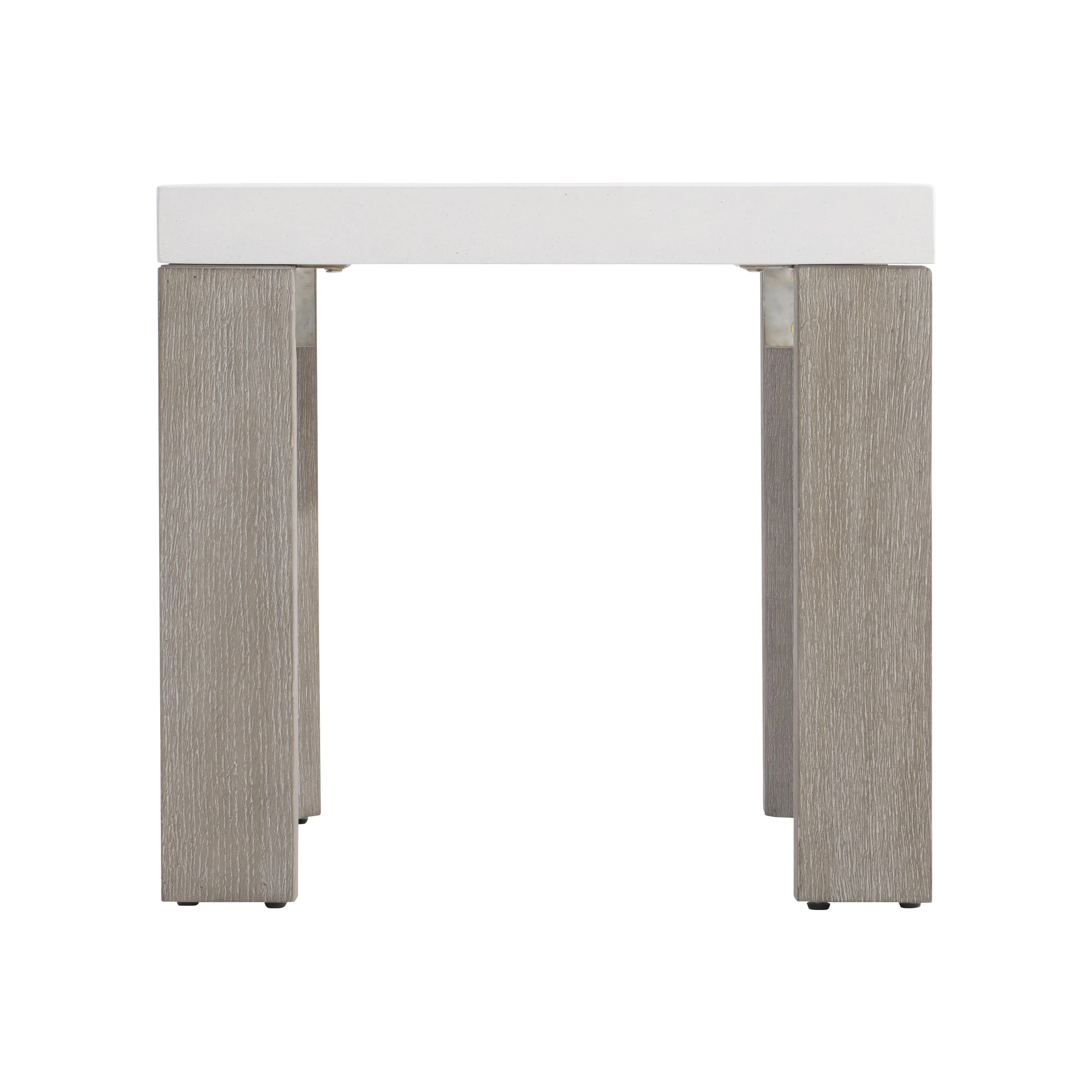 Lorenzo Vintage Cream/Flint Side Table - Image 4
