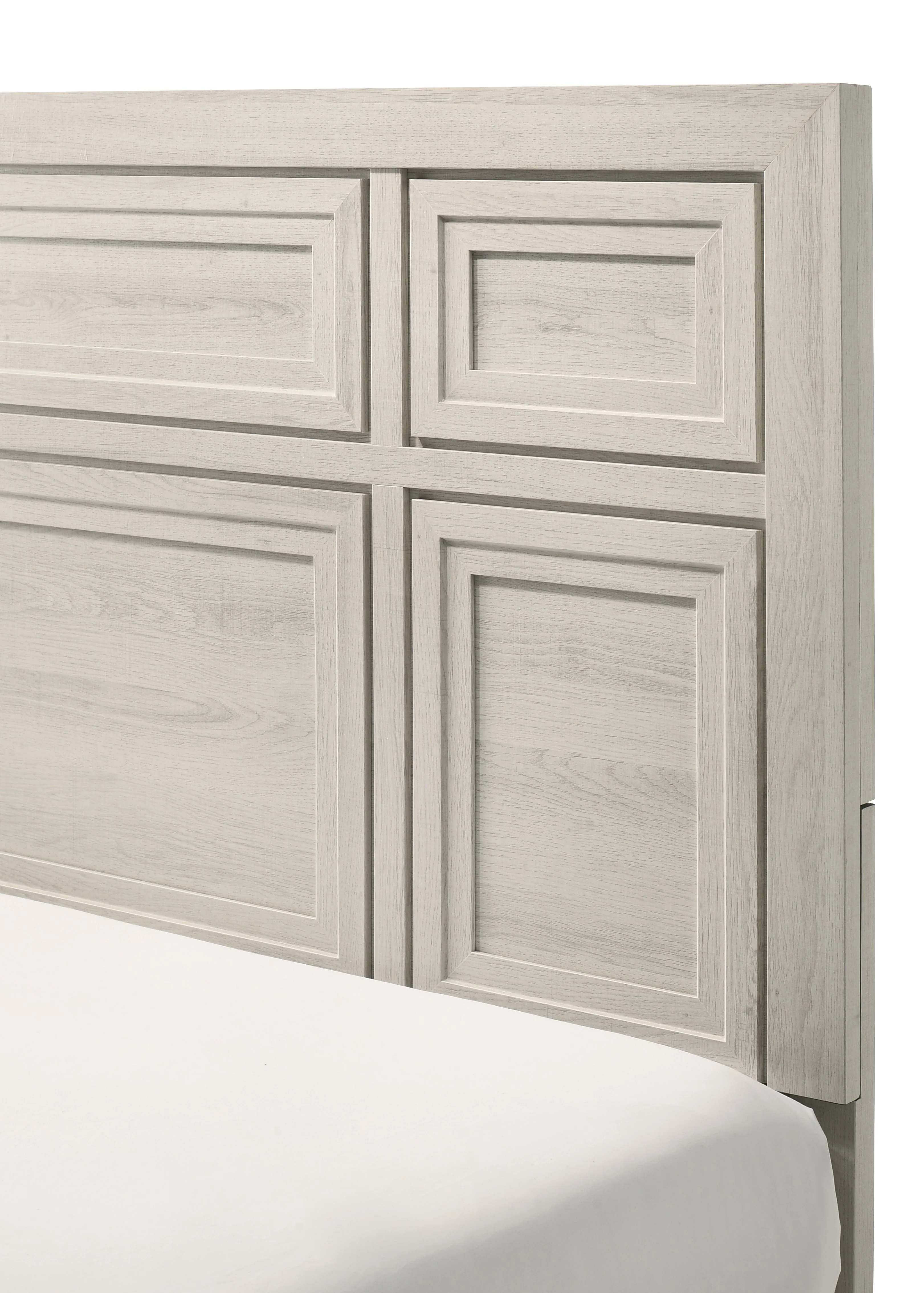 Lorraine Antique White Queen Panel Bed - Image 3