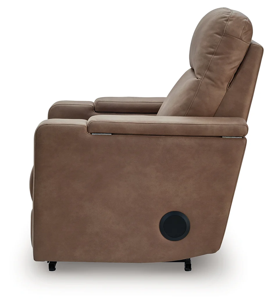 Lorrenton Caramel Glider PWR REC w/Audio System - Image 8