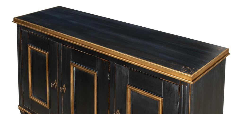 Louis Xvi Black Buffet - Image 10