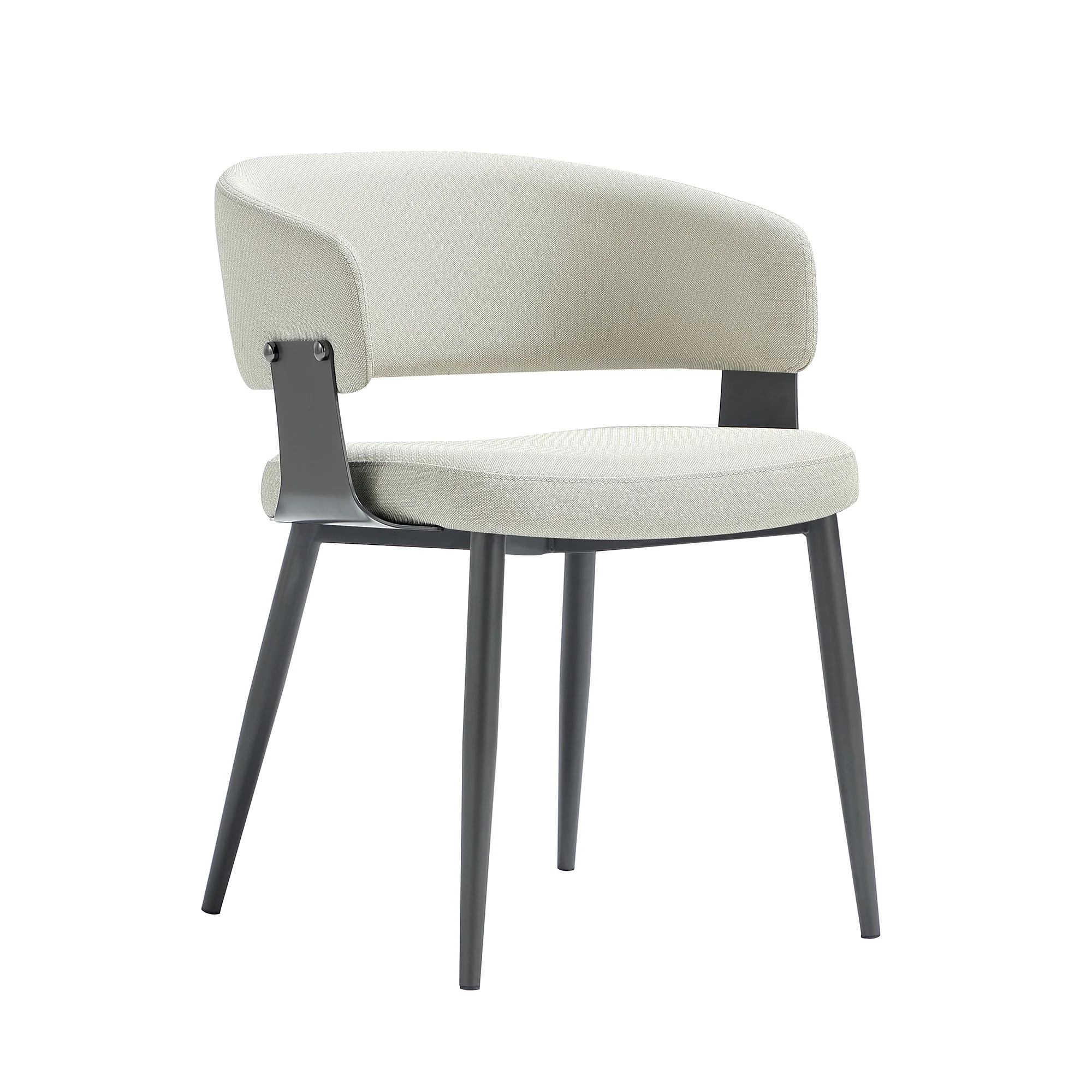 Luce Dining Chair in Oatmeal (set of 2) - Image 6