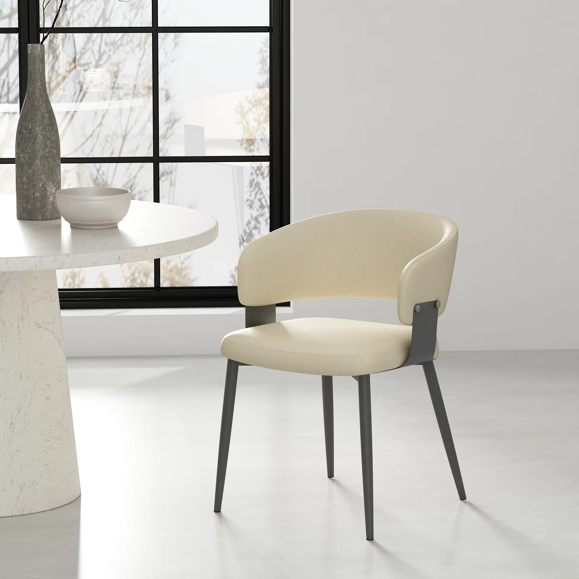 Luce Dining Chair in Sand - Image 2