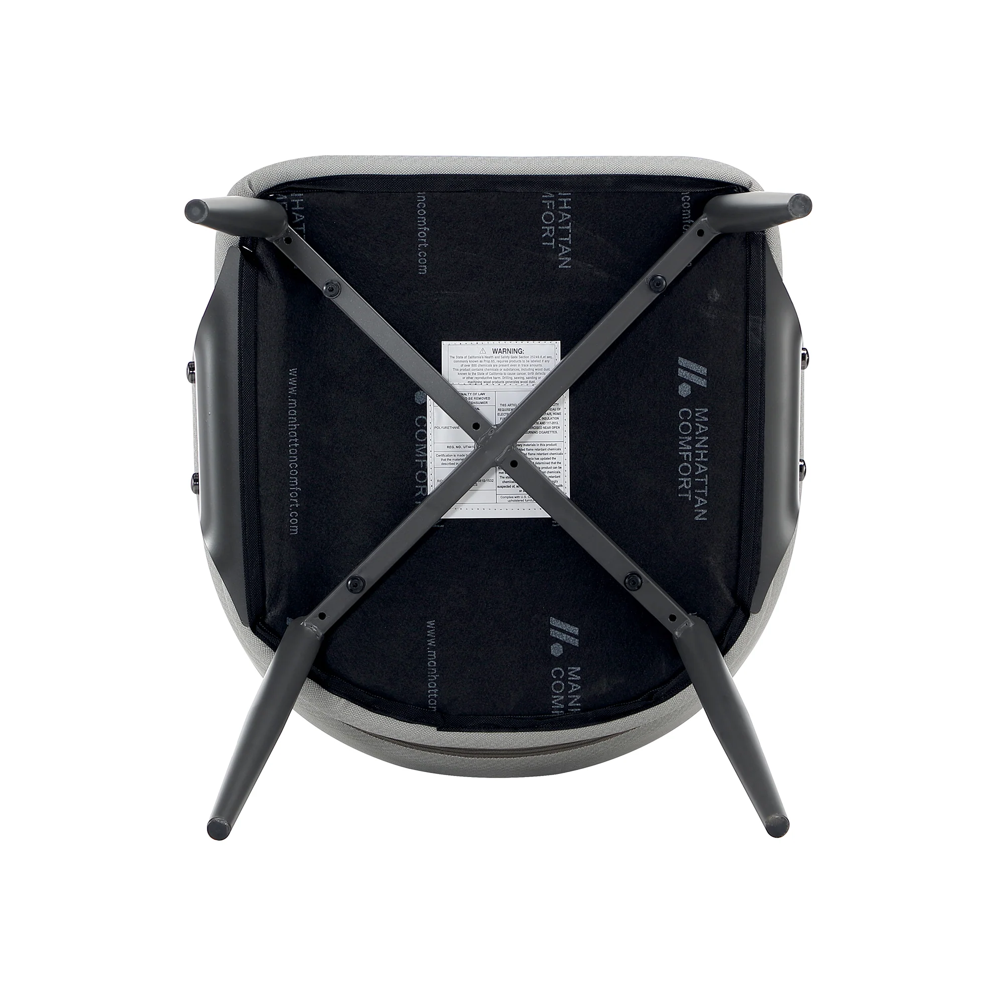 Luce Dining Chair in Stone Grey - Image 10