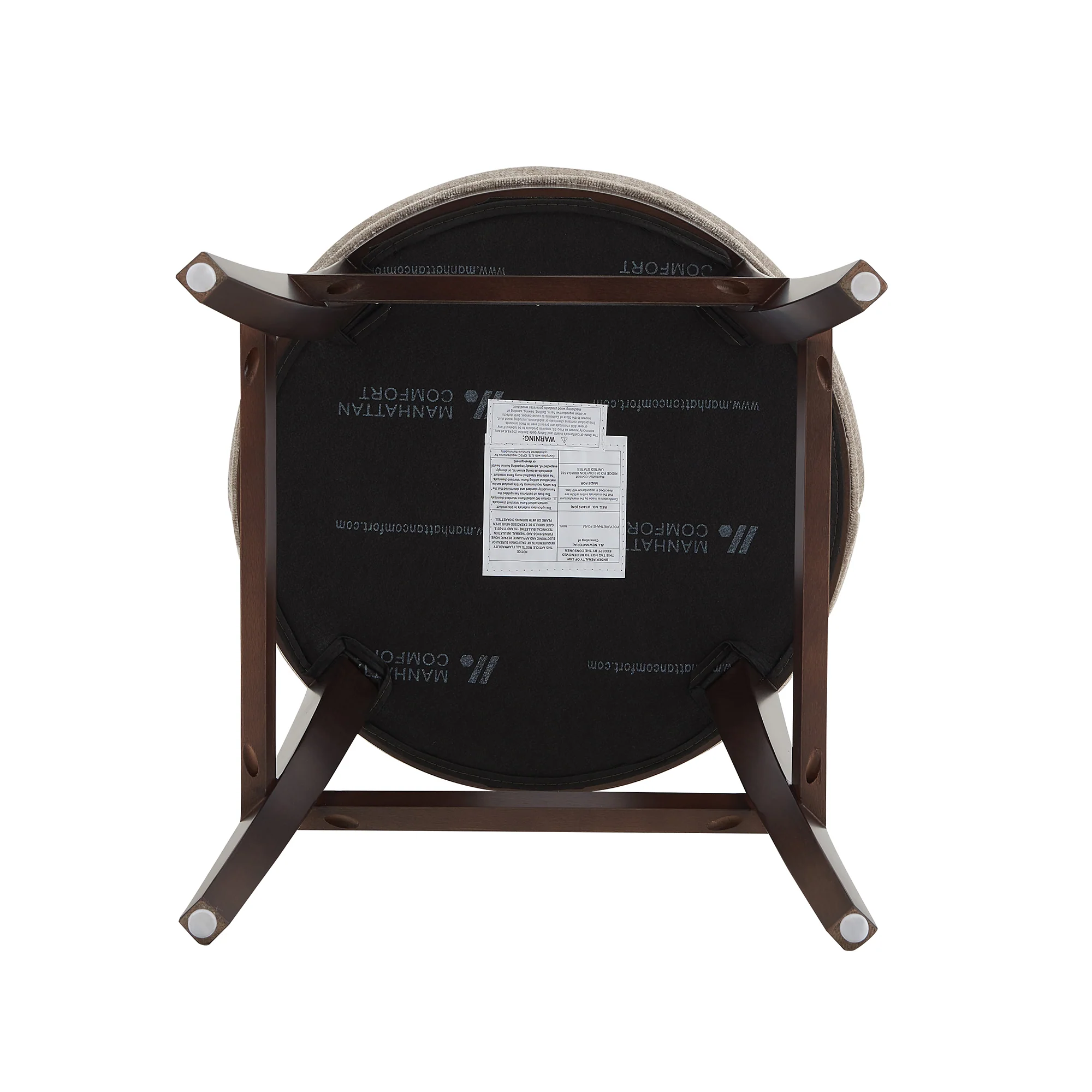 Lucia Barstool in Taupe - Image 10