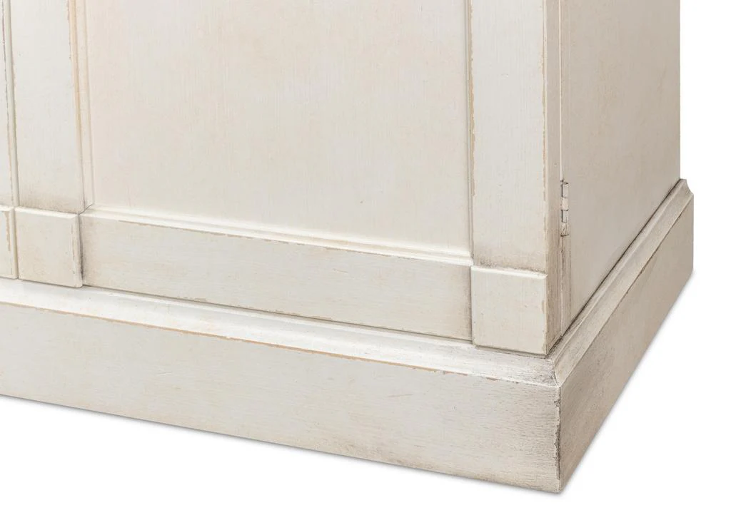 Luciana Beige 6 Wood Doors Buffet - Image 8