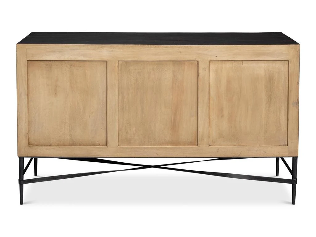 Luke Brown Three Door Sideboard - Image 4