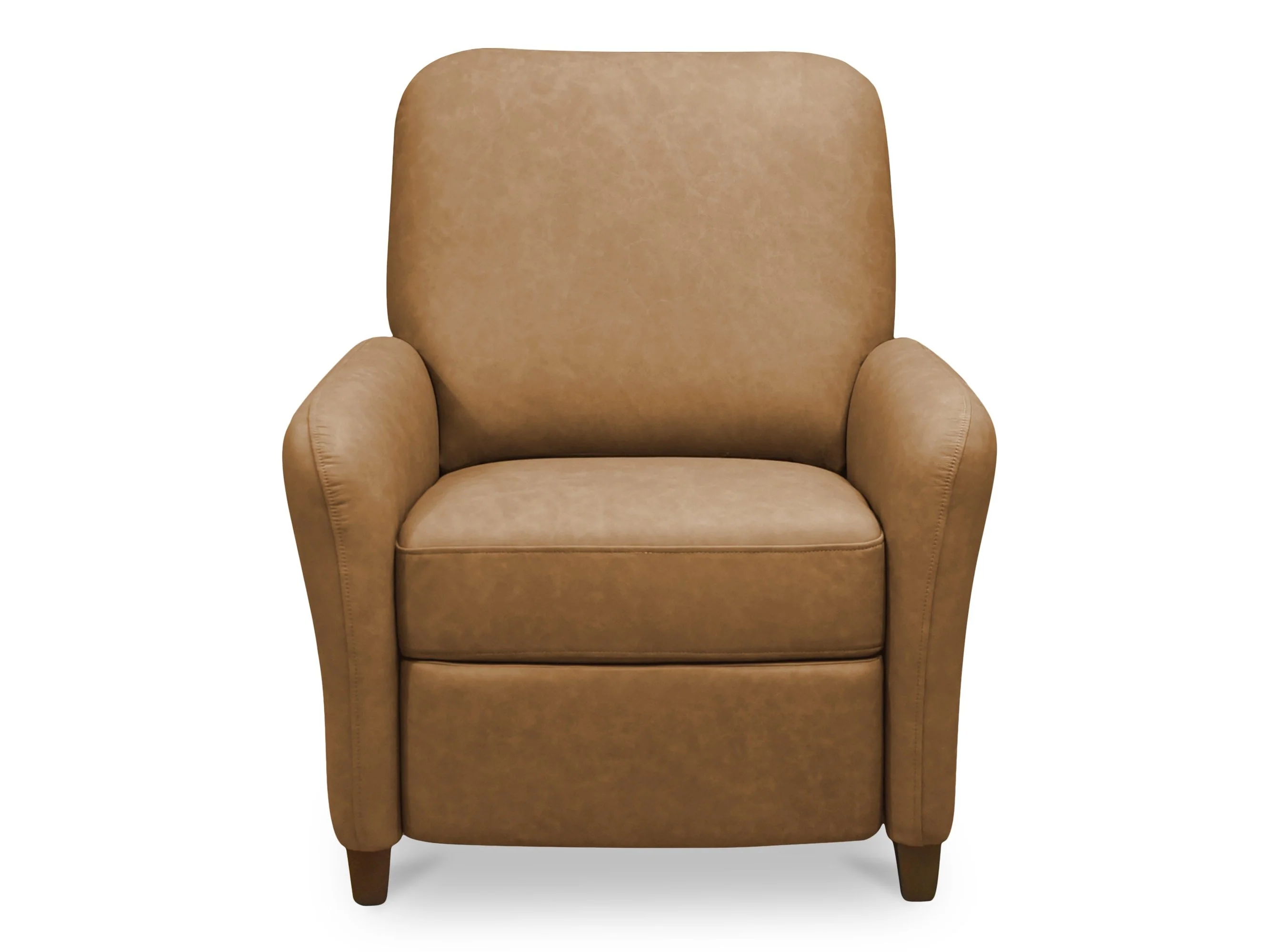 Luna Tan Leather Recliner Chair - Image 2