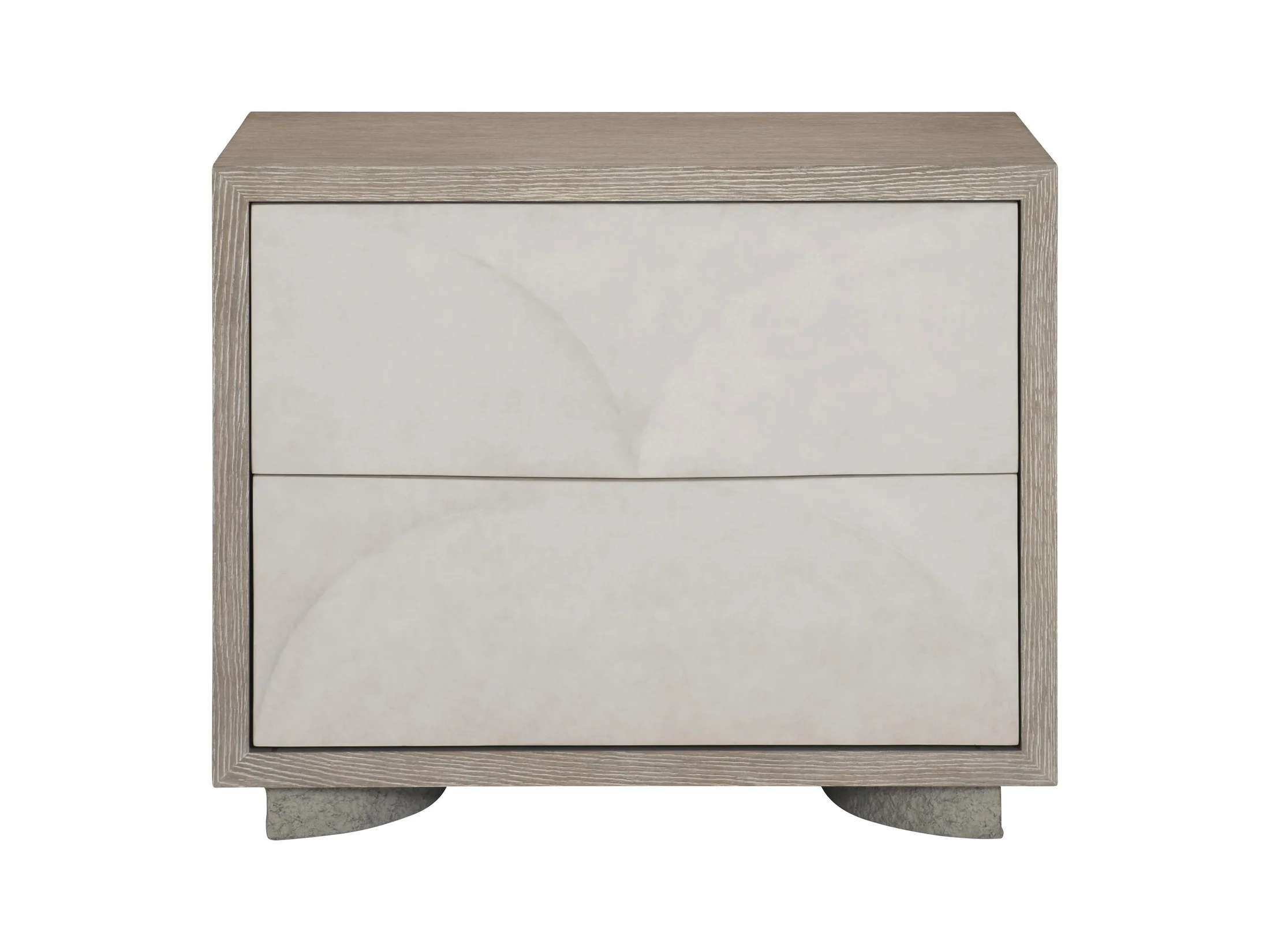 Lunula Sand Grey/Vellum/Flaxen Nightstand