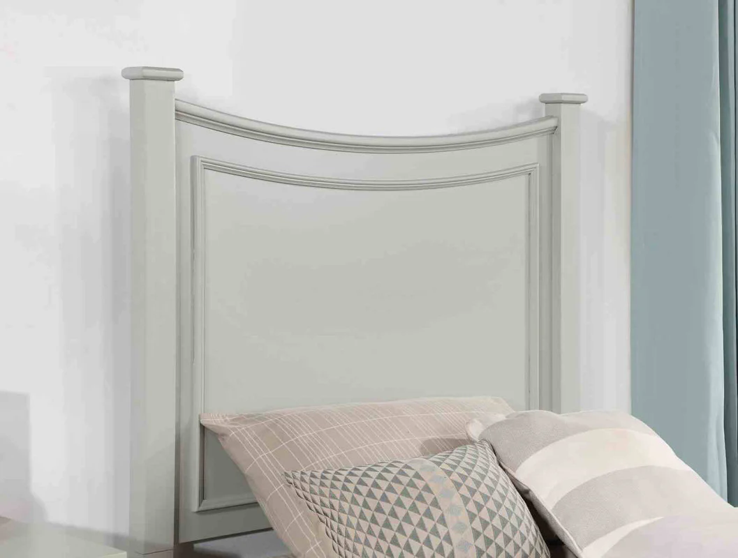 Lycorida Light Gray Twin Bed - Image 3