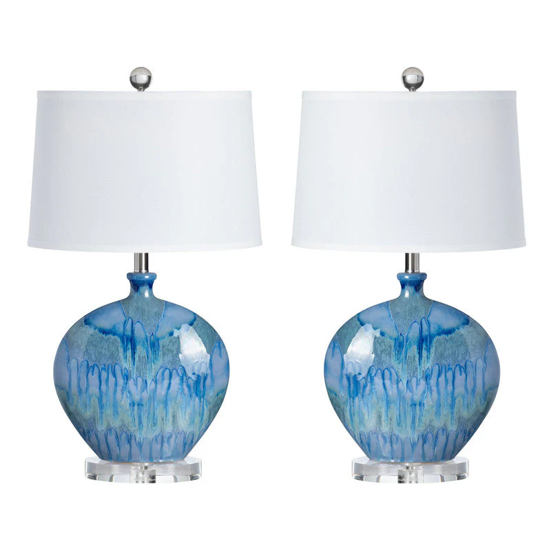 Lyle Blue Table Lamp (Set of 2) - Image 2