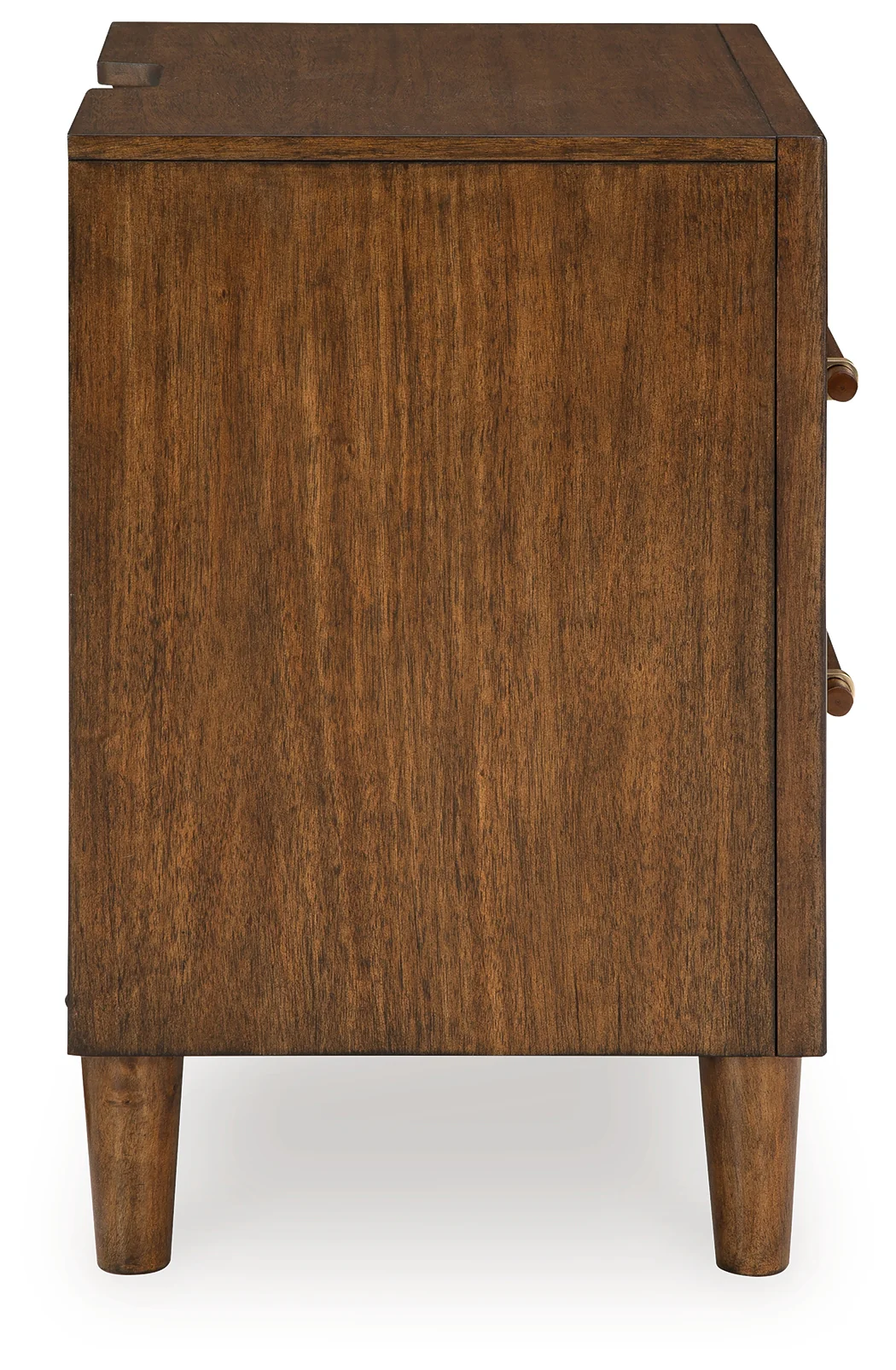 Lyncott Brown Queen Upholstered Bed, Dresser, Mirror and Nightstand - Image 10