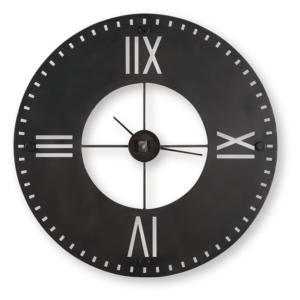 Lytle Antique Brown Wall Clock - Image 4