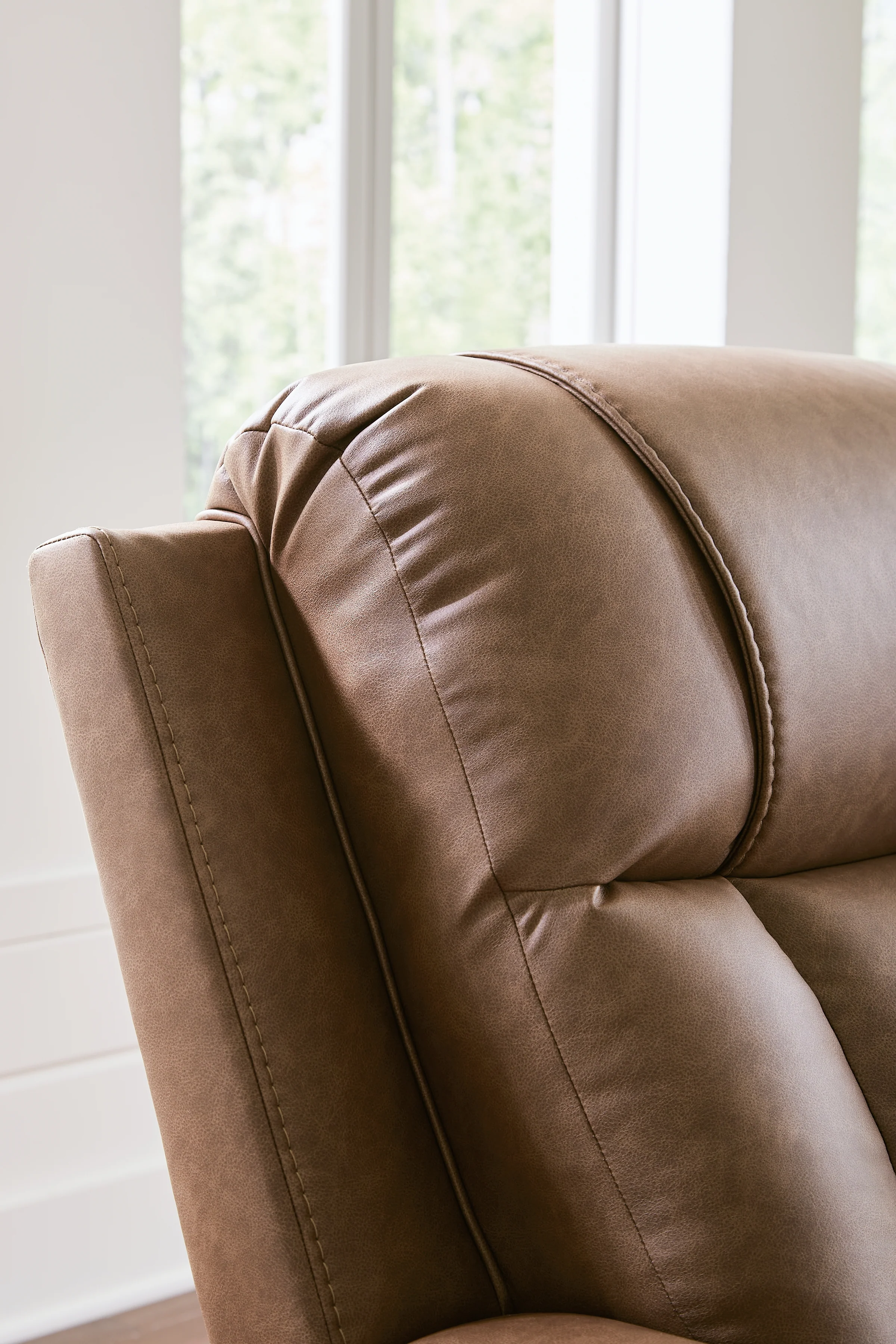 Mackmenville Caramel Recliner (Online Special Price) - Image 7