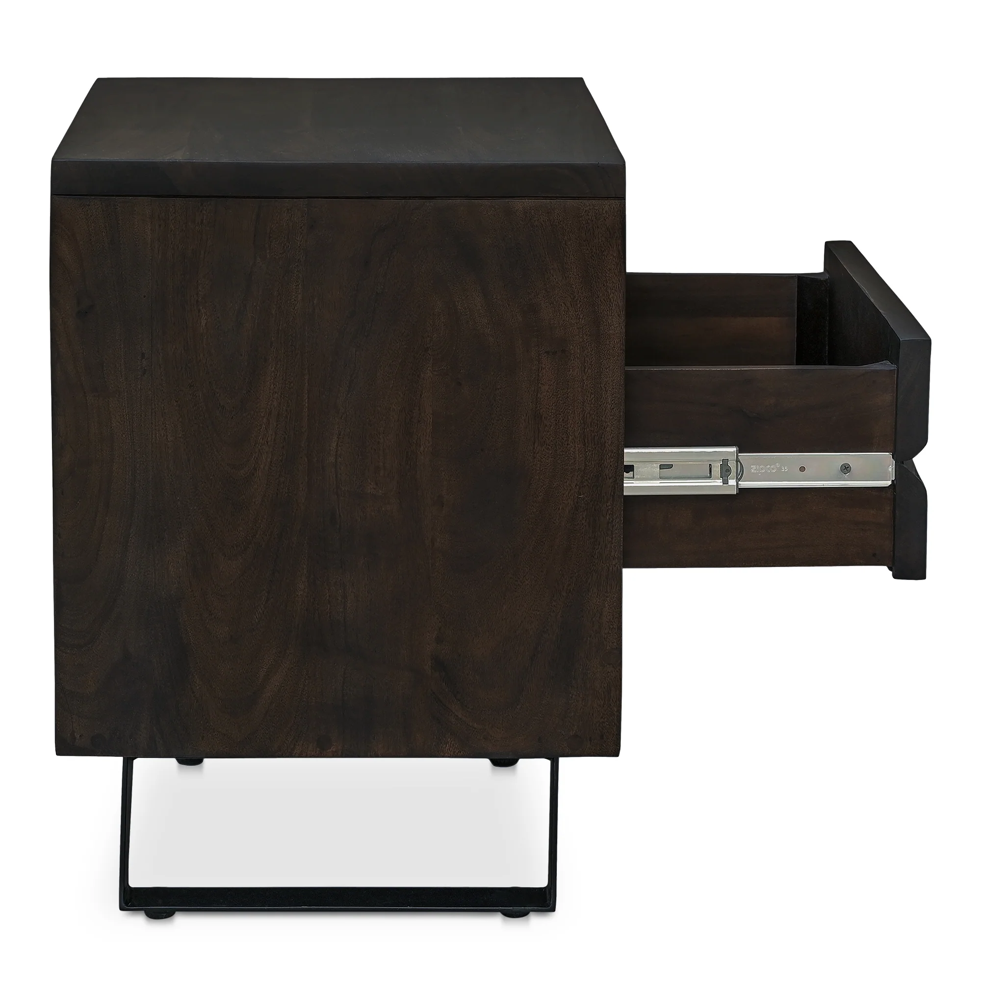 Madagascar Dark Brown Nightstand - Image 5
