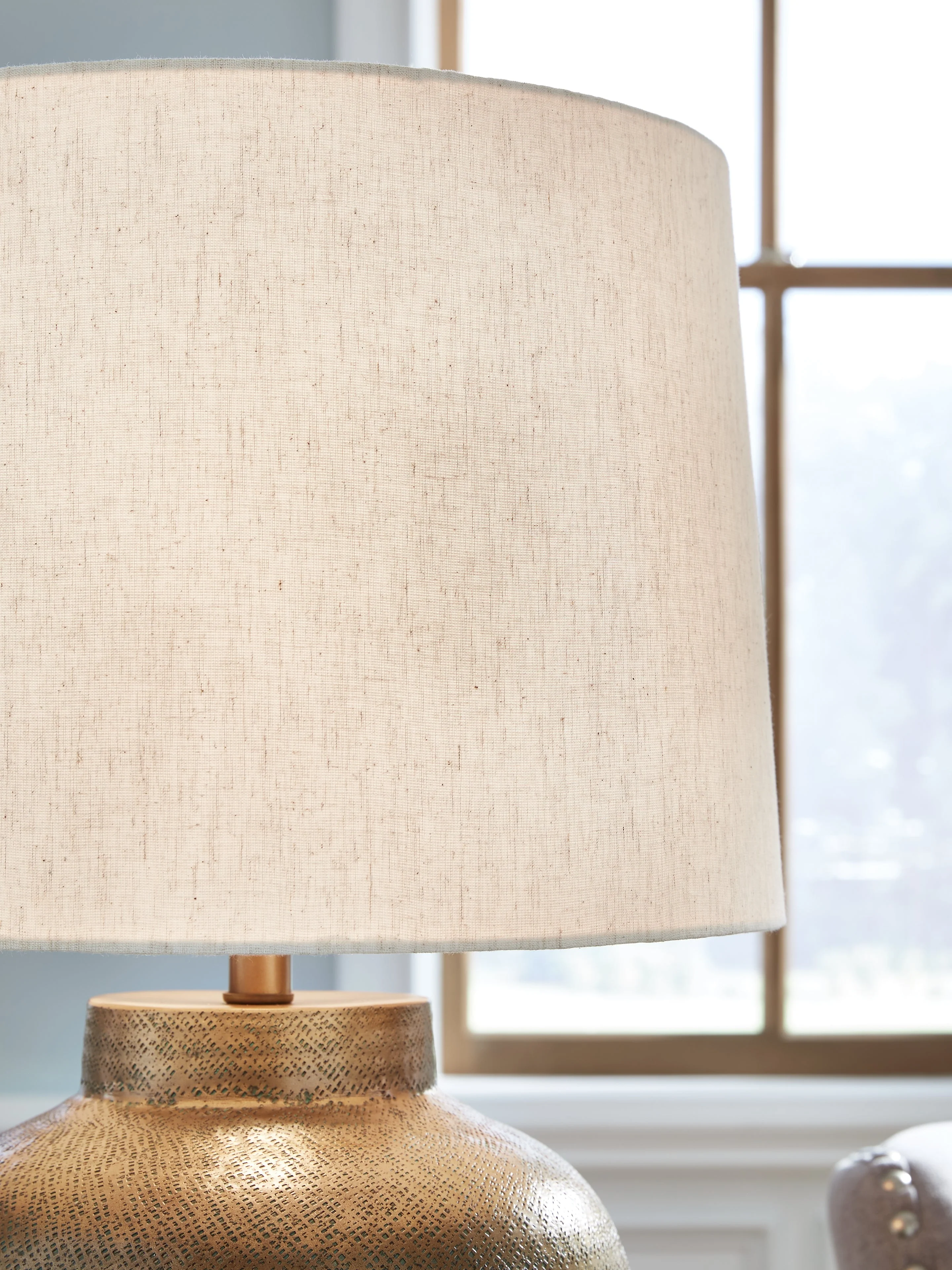 Madney Antique Gold 2-Piece Lamp Set (Online Special Price) - Image 6
