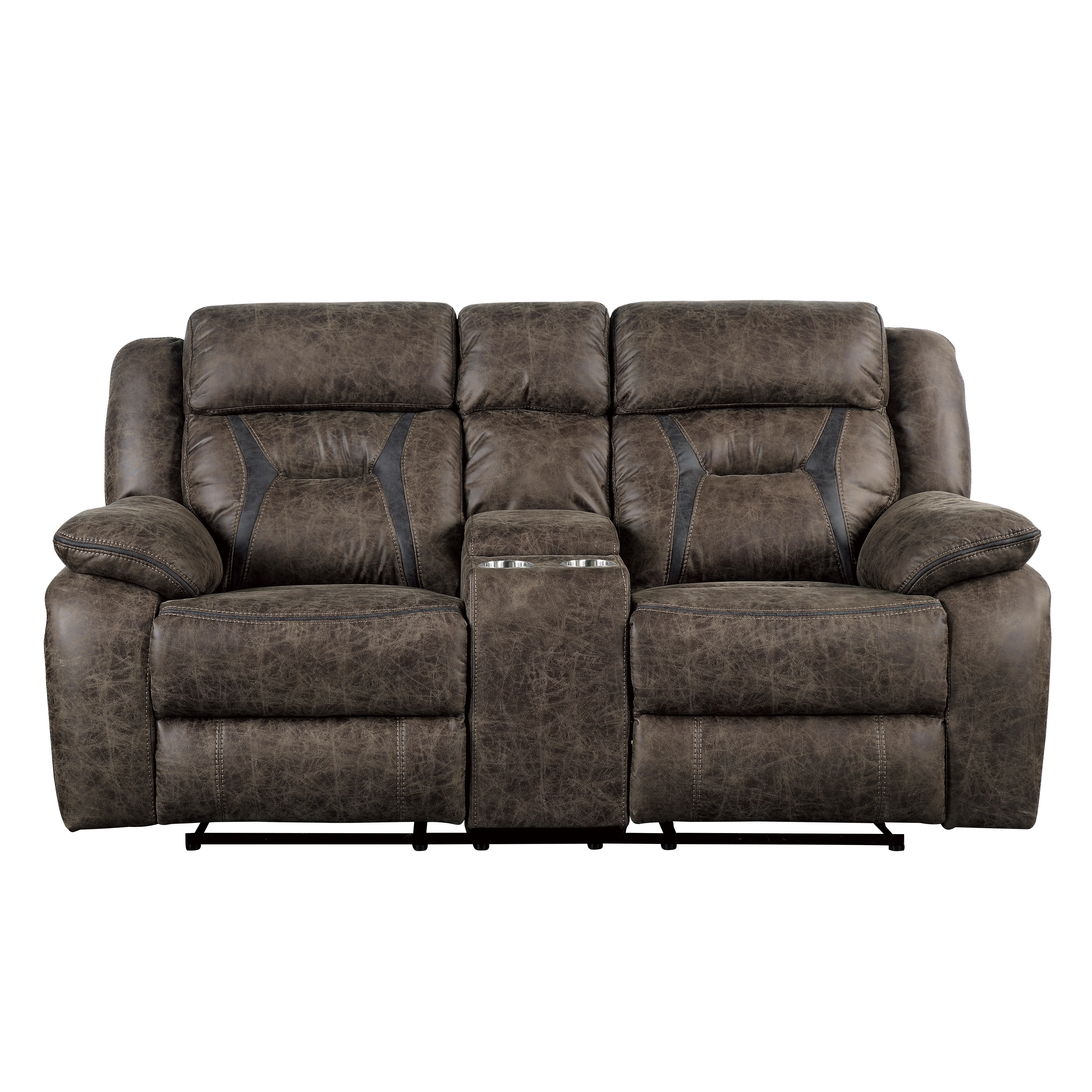 Madrona Dark Brown Sofa & Loveseat - Image 2