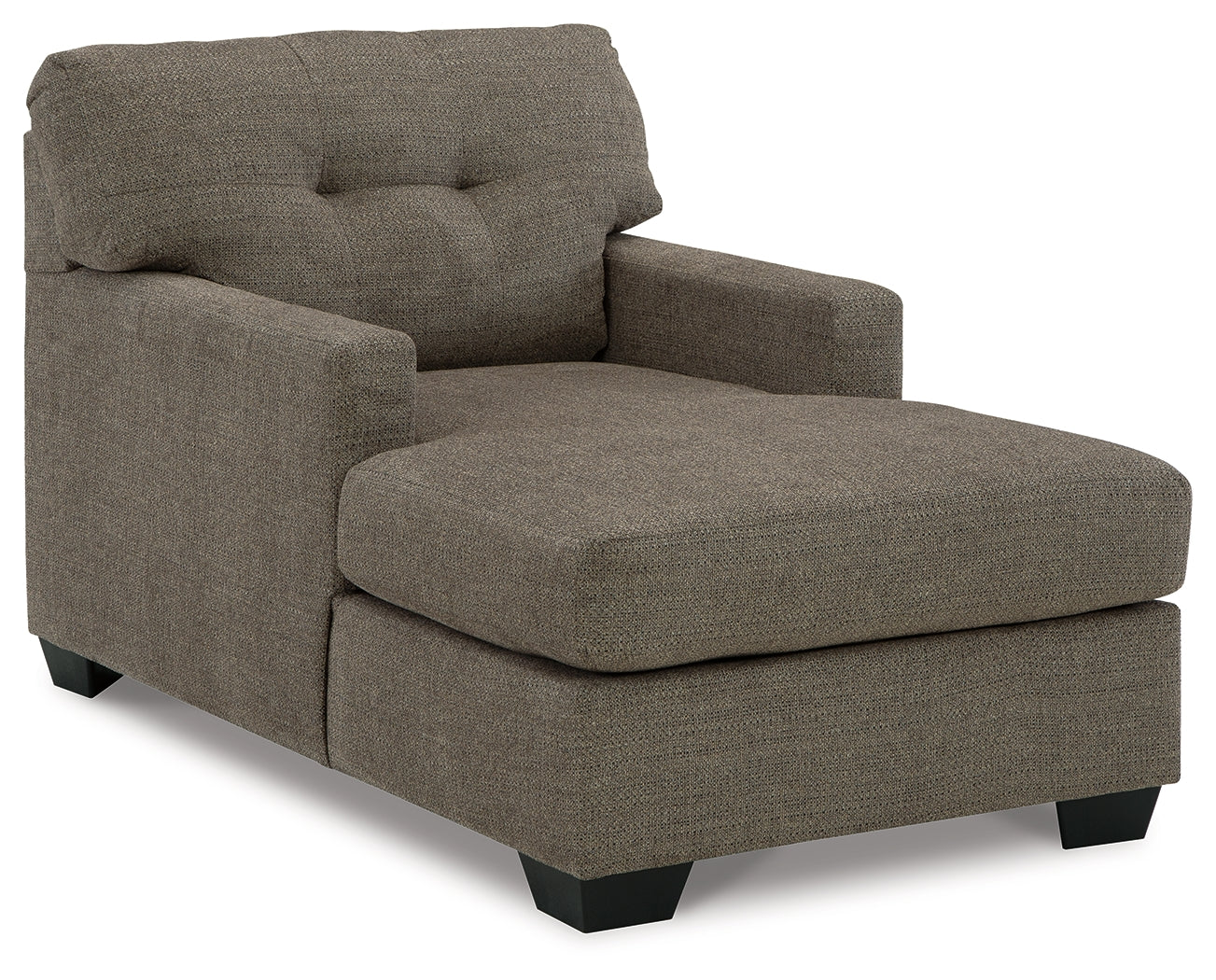 Mahoney Chocolate Full Sofa Sleeper & Chaise (Online Special Price) - Image 7