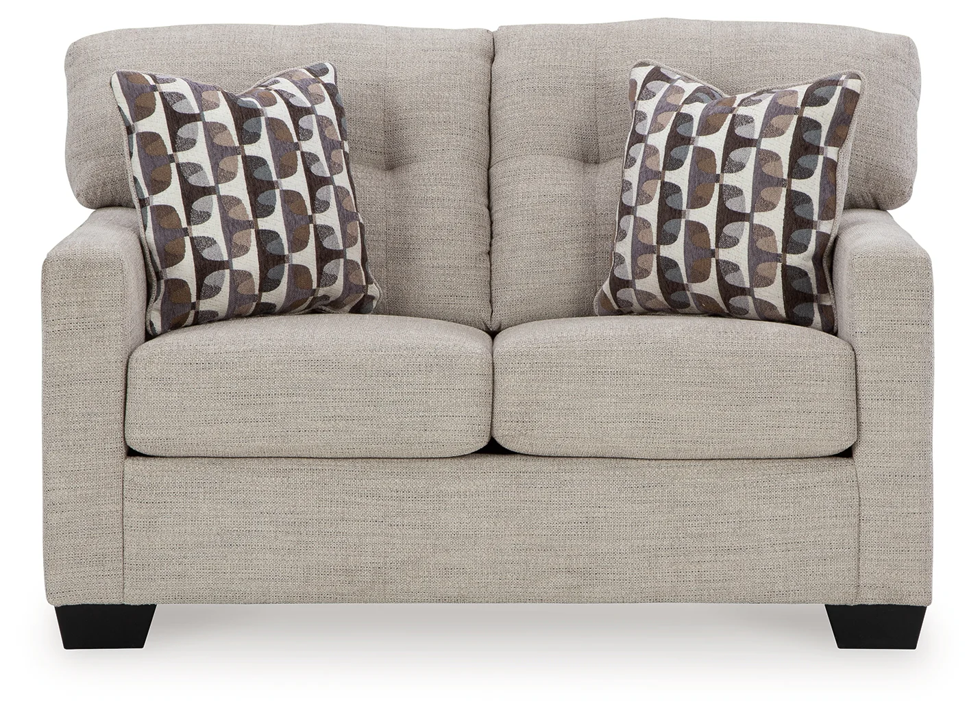 Mahoney Pebble Full Sofa Sleeper and Loveseat - Image 2