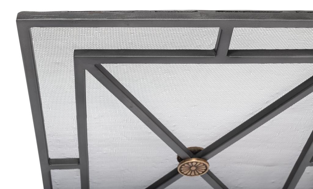 Maison Hearth Grey Paneled Firescreen - Image 5