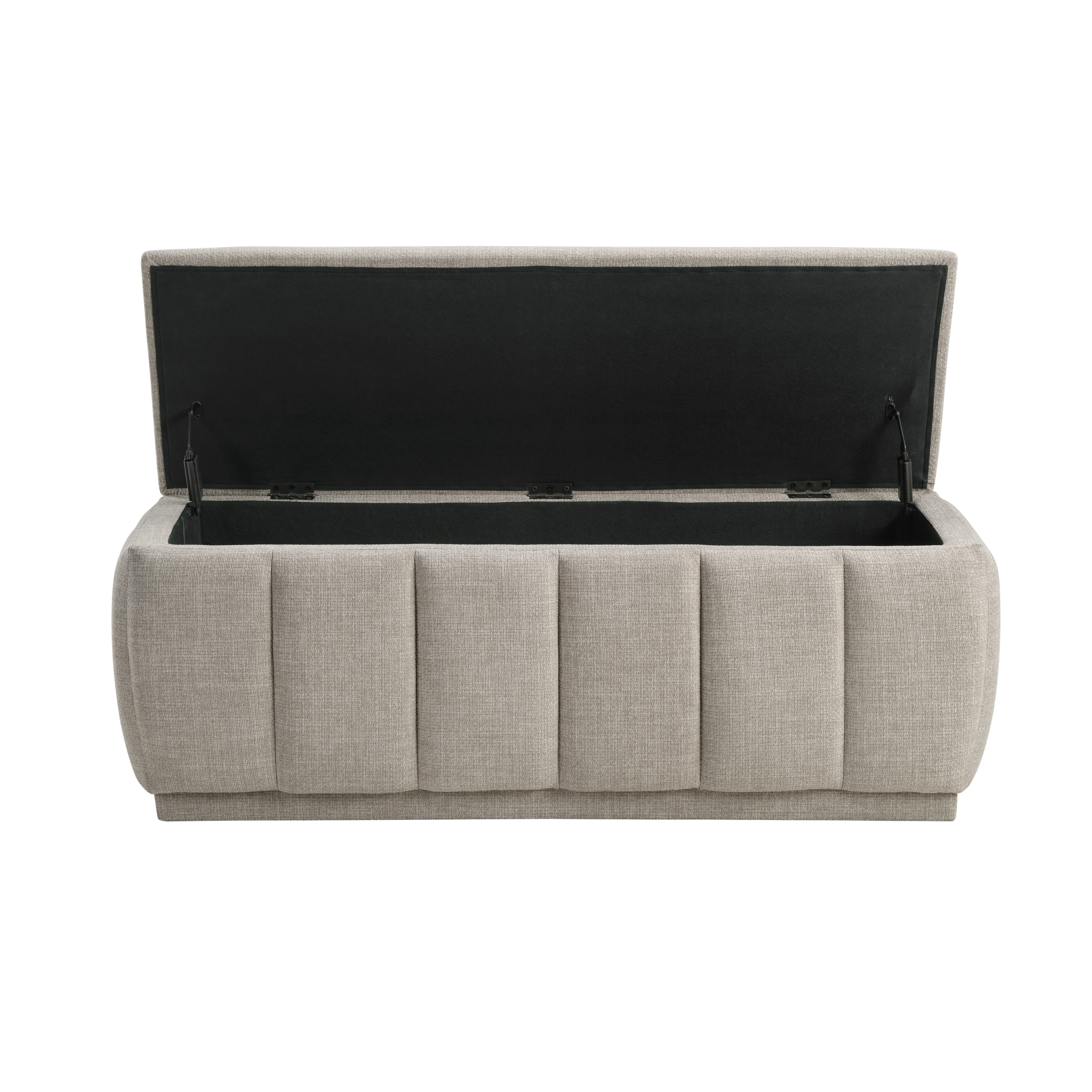 Maize Taupe Storage Bench - Image 4