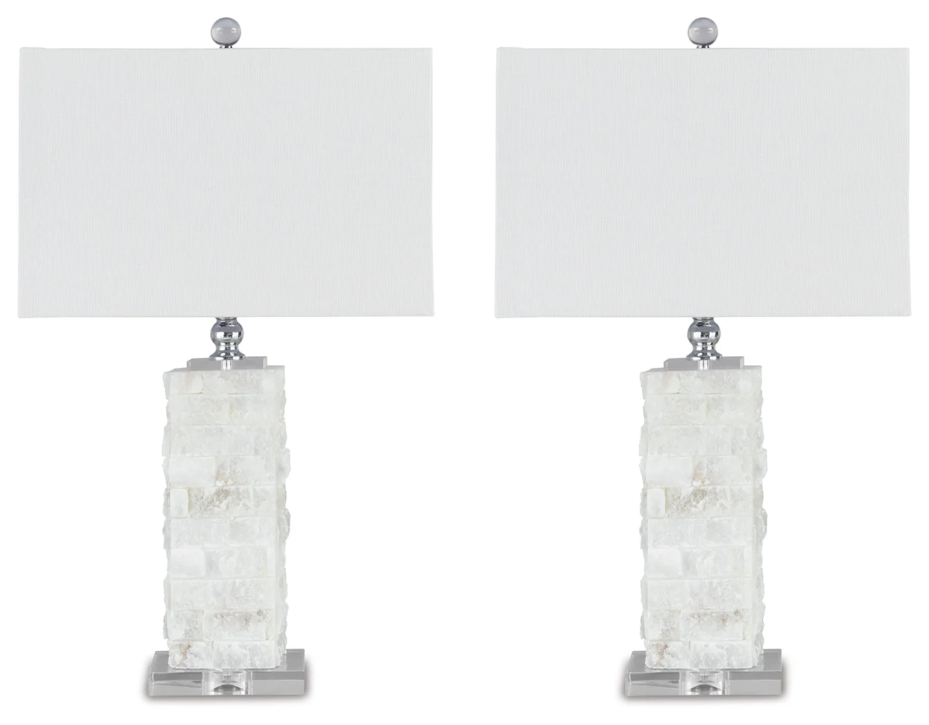 Malise White Table Lamp (Set of 2) (Online Special Price) - Image 2