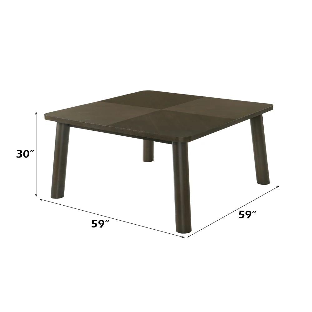 Mallin Walnut Dining Table - Image 4