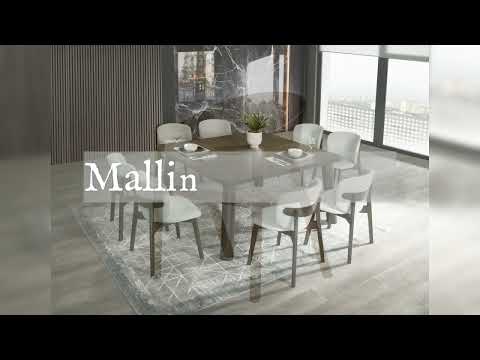 Mallin Walnut Dining Table - Image 5