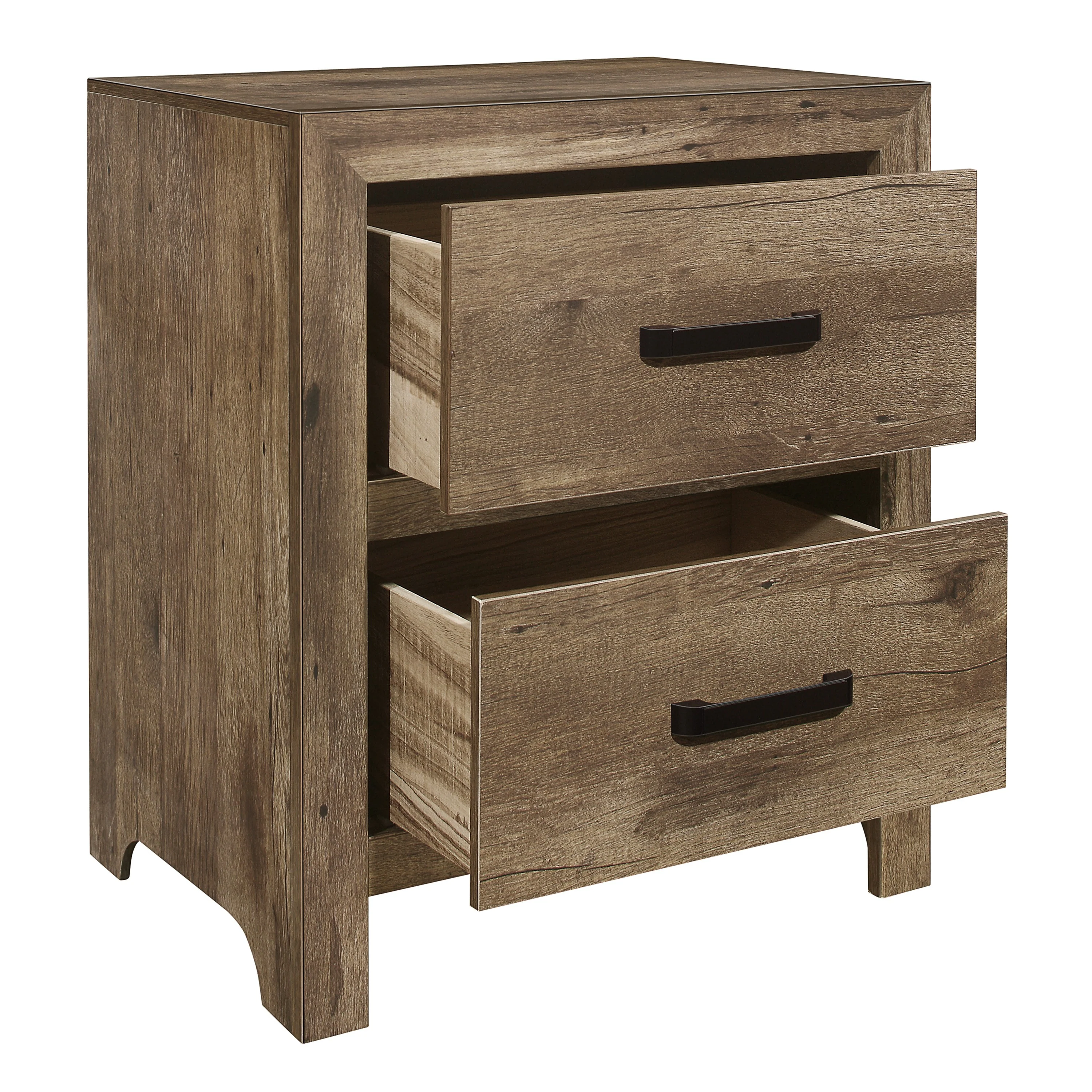 Mandan Weathered Pine 5-Piece Queen Bedroom Set - Image 3