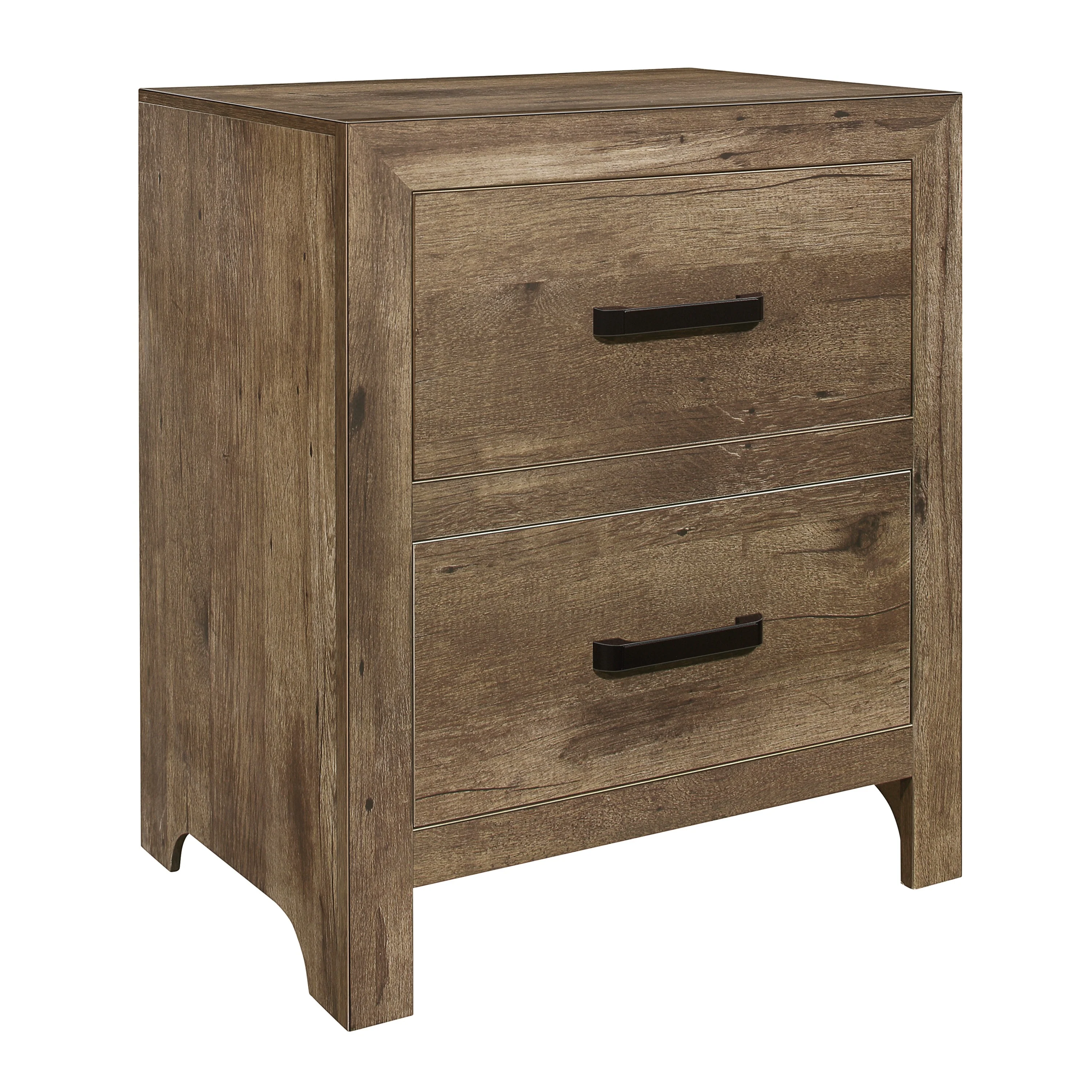 Mandan Weathered Pine 5-Piece Twin Bedroom Set - Image 5