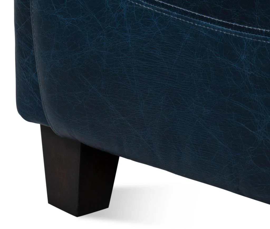 Mandy Blue Arm Chair - Image 6
