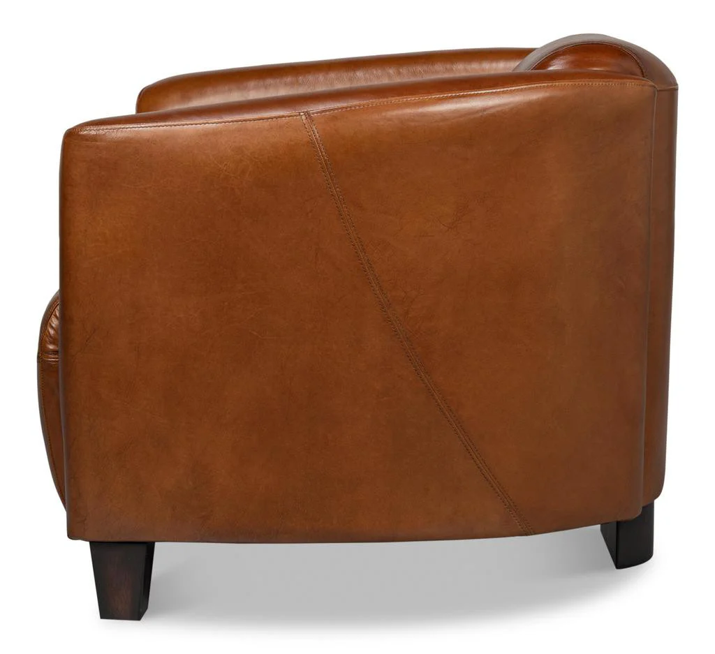 Mandy Brown Arm Chair - Image 9