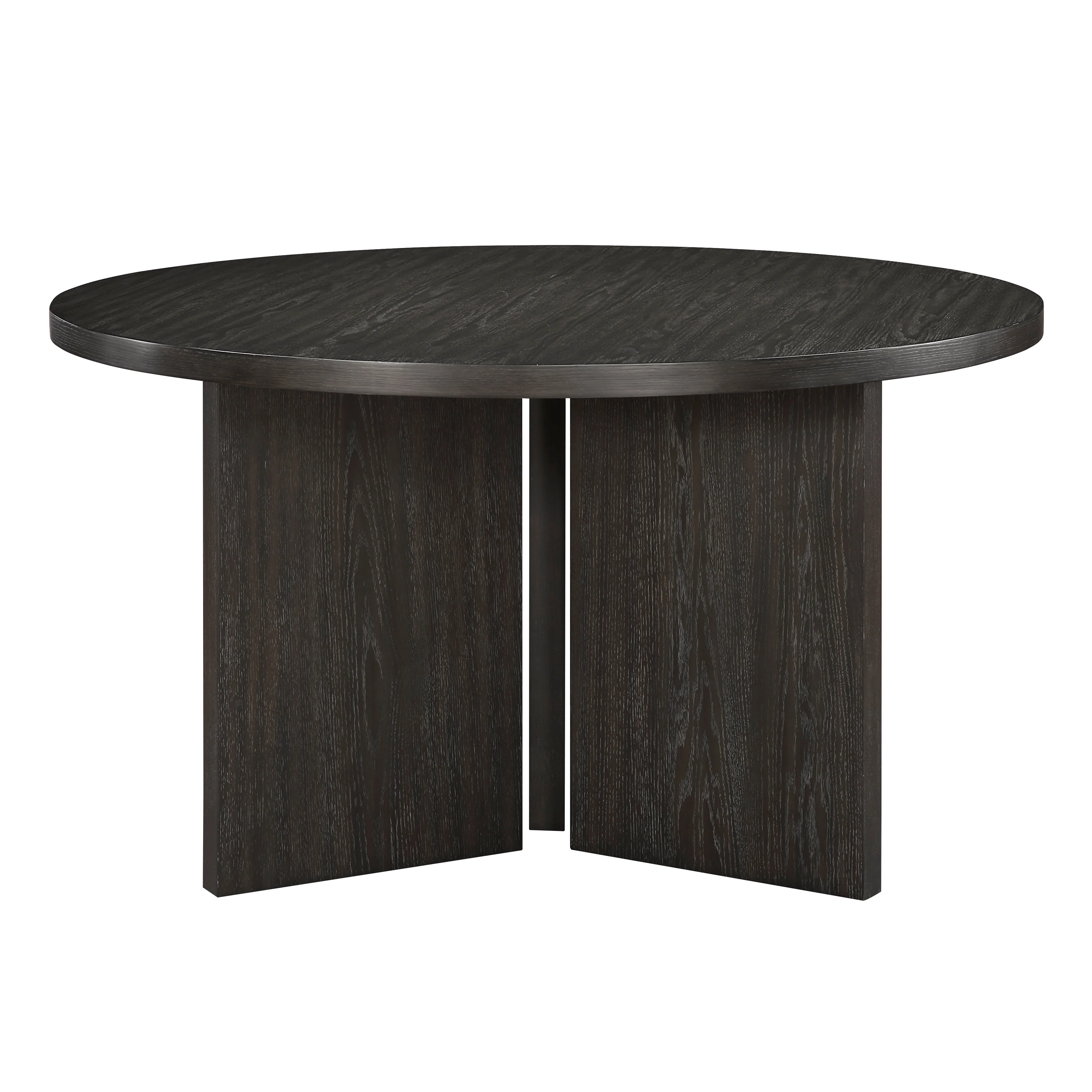 Marais Ebony/Orange 5-Piece Round Dining Table Set - Image 2