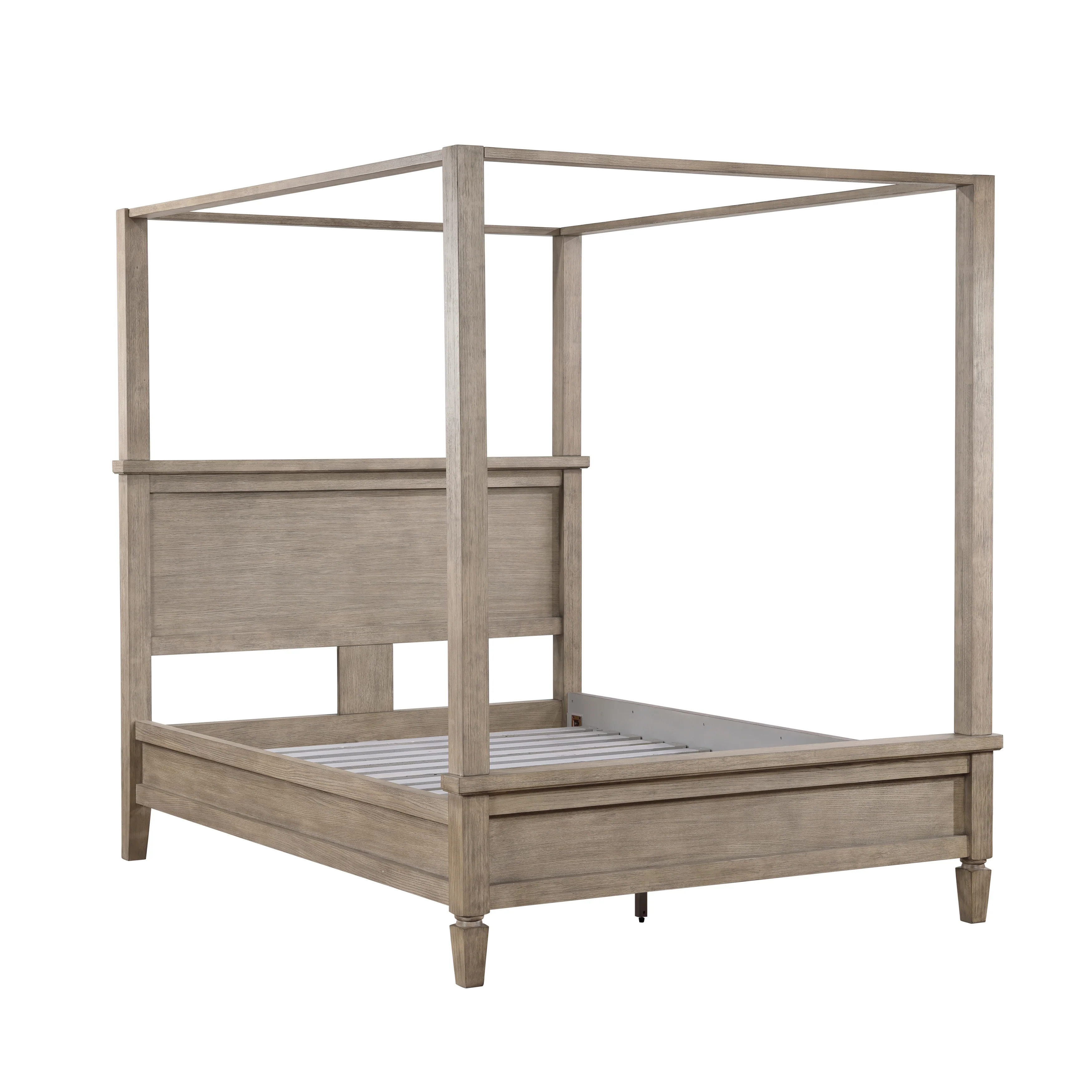 Marceline Gray Oak 4-Piece Queen Bedroom Set - Image 5