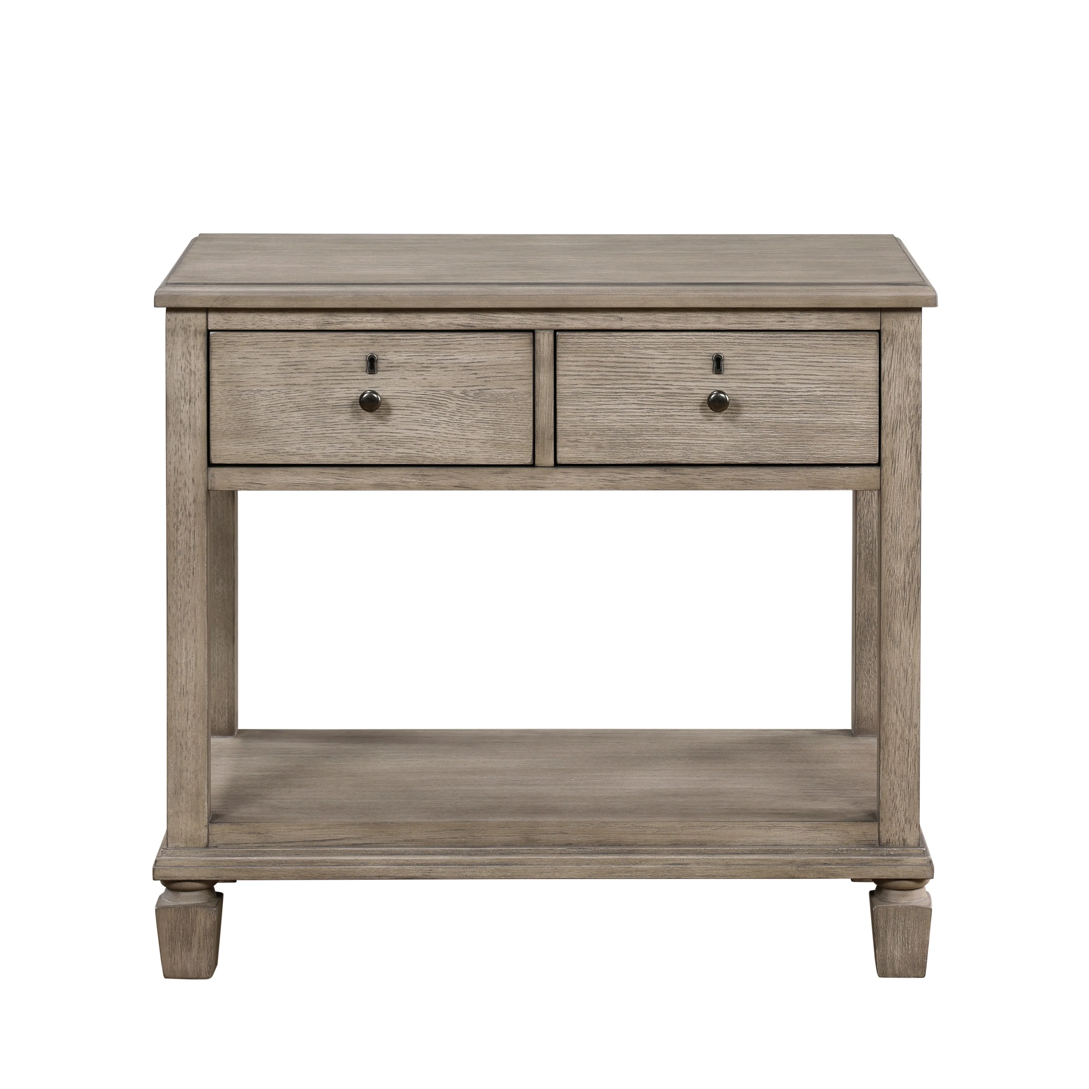 Marceline Gray Oak 5-Piece Queen Bedroom Set - Image 11