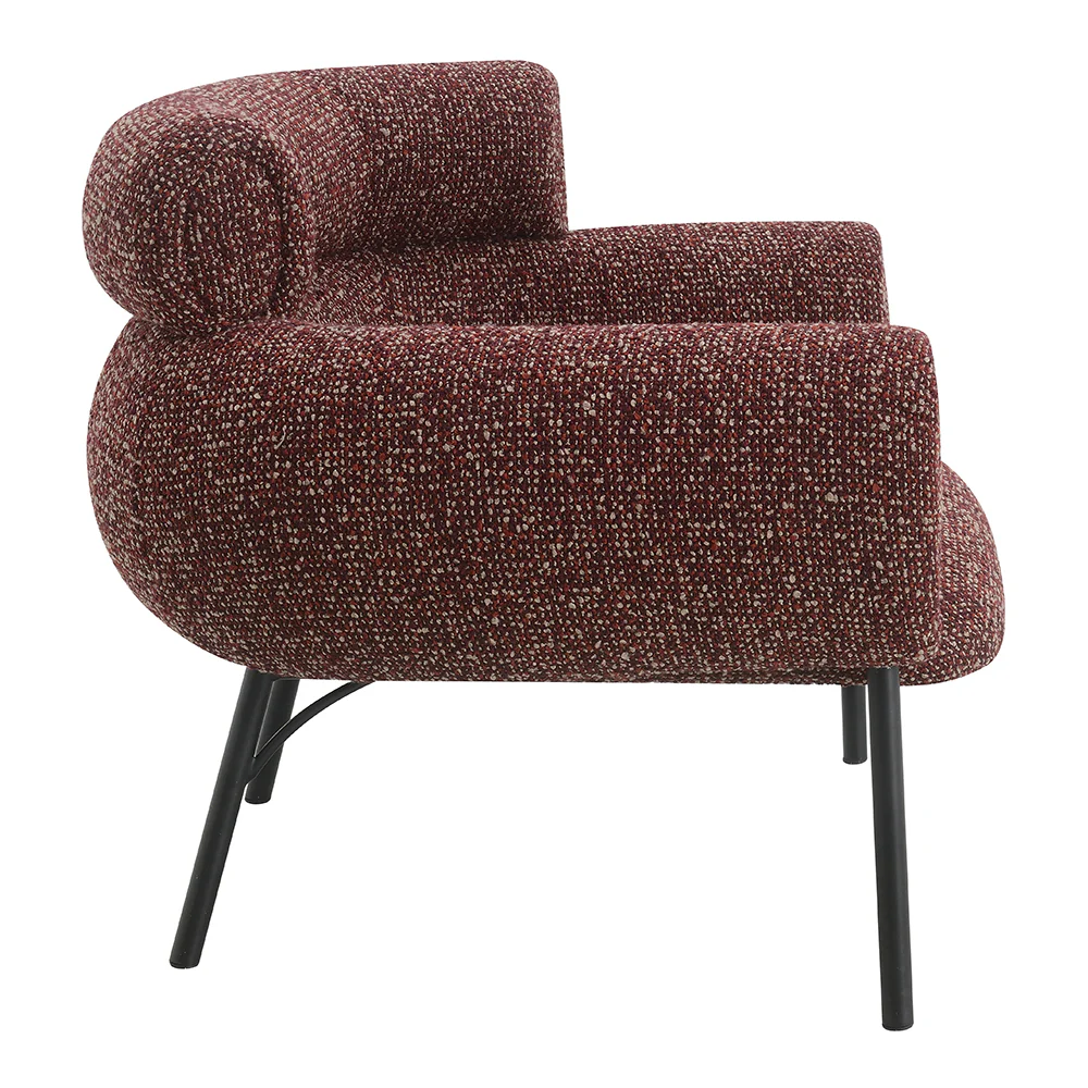Mardi Maroon Chair - Image 4