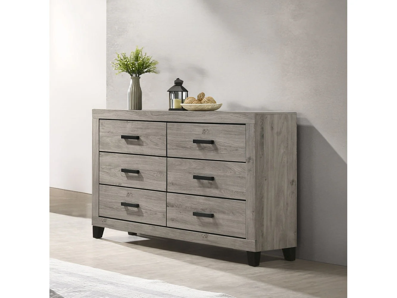 Mari Light Gray Dresser