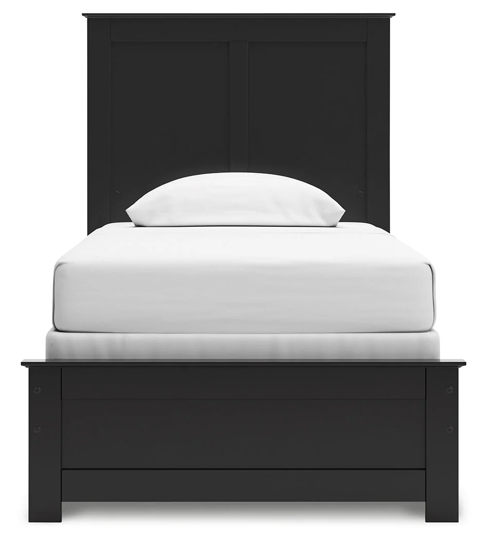 Maribel Black Twin Panel Youth Bed (Online Special Price) - Image 5