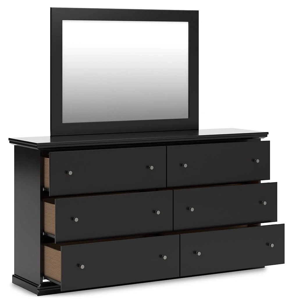 Maribel Full Panel Bed, Dresser and Mirror Set (Online Special Price) - Image 4