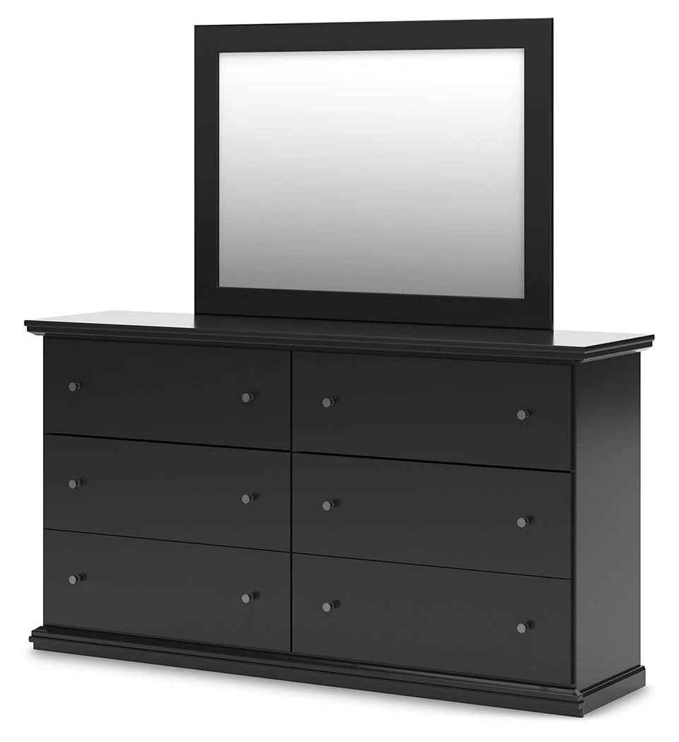 Maribel King Panel Bed with Dresser and Mirror (Online Special Price) - Image 8