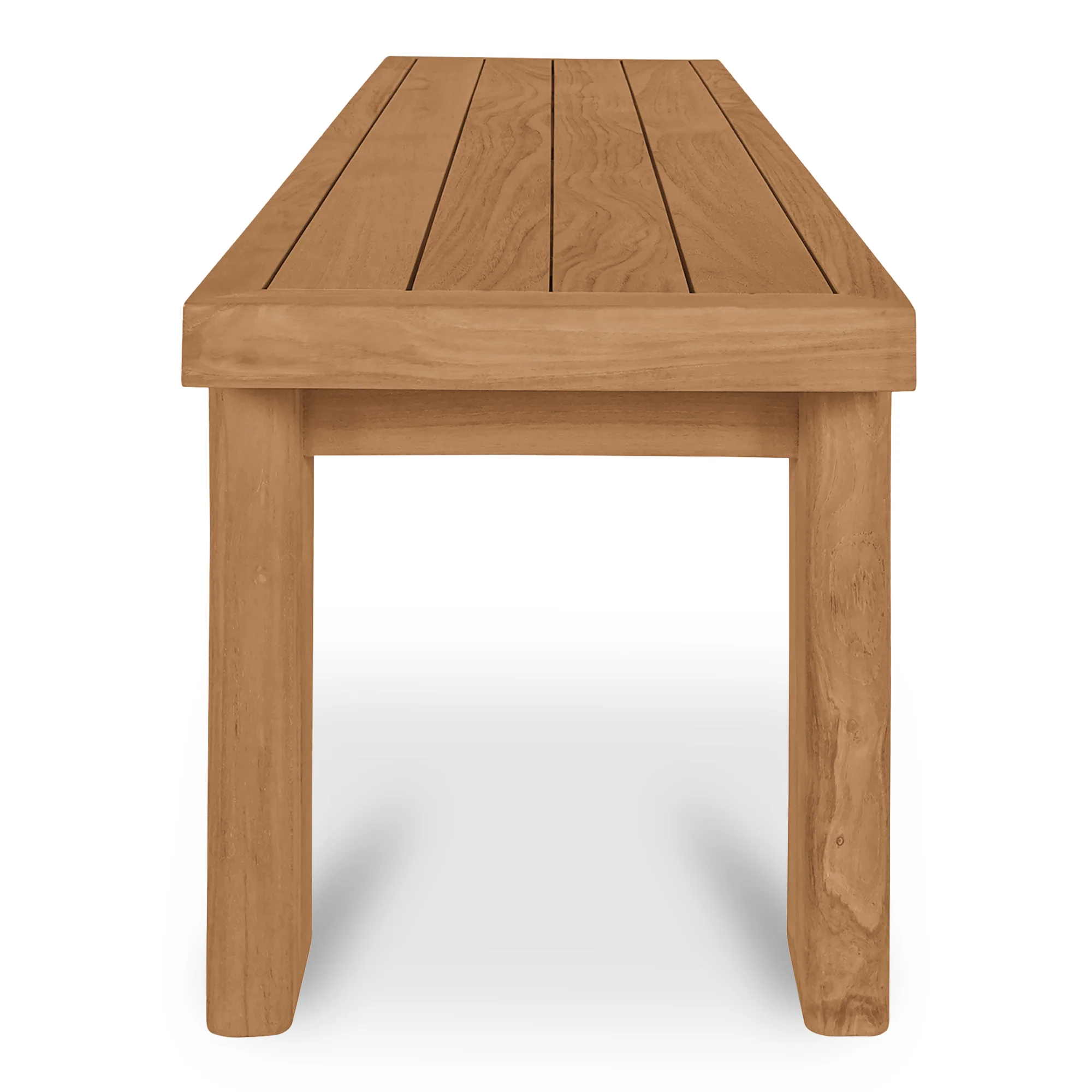 Marina Natural Outdoor Dining Bench - Image 3