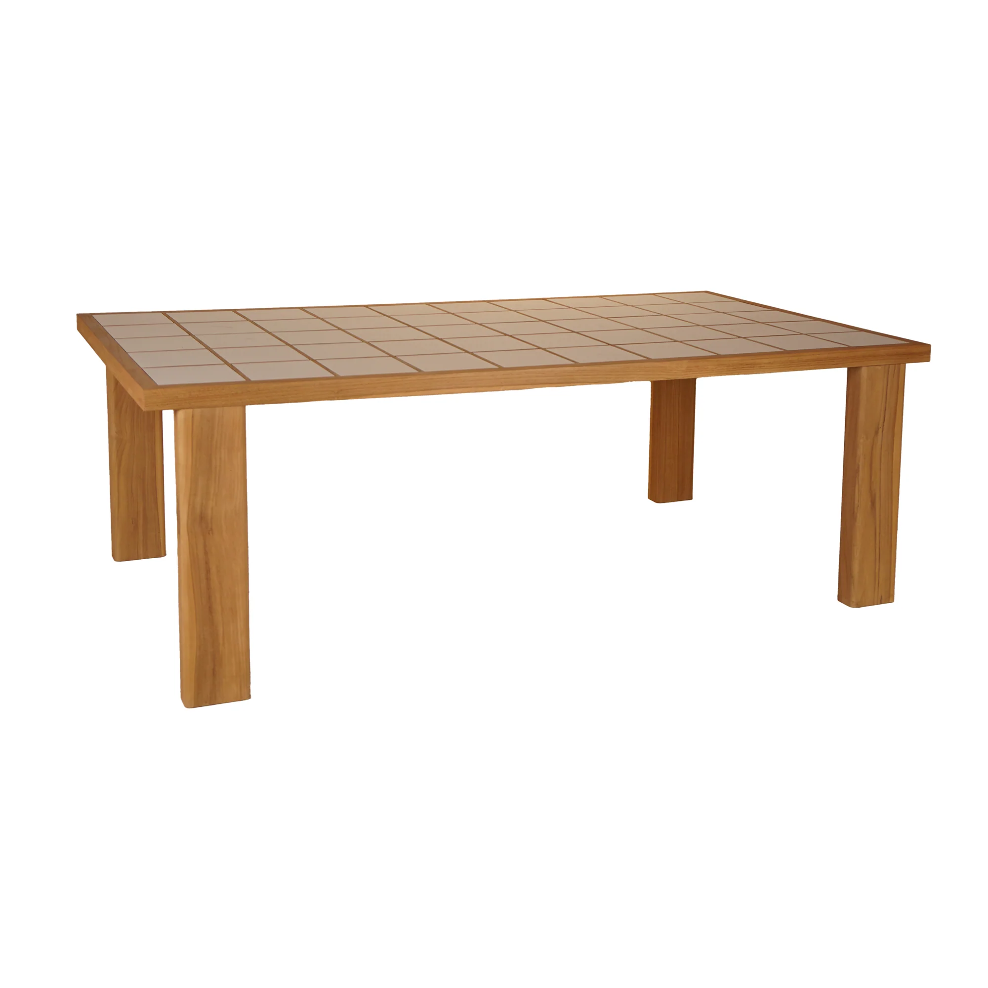 Marina Natural Outdoor Dining Table - Image 2