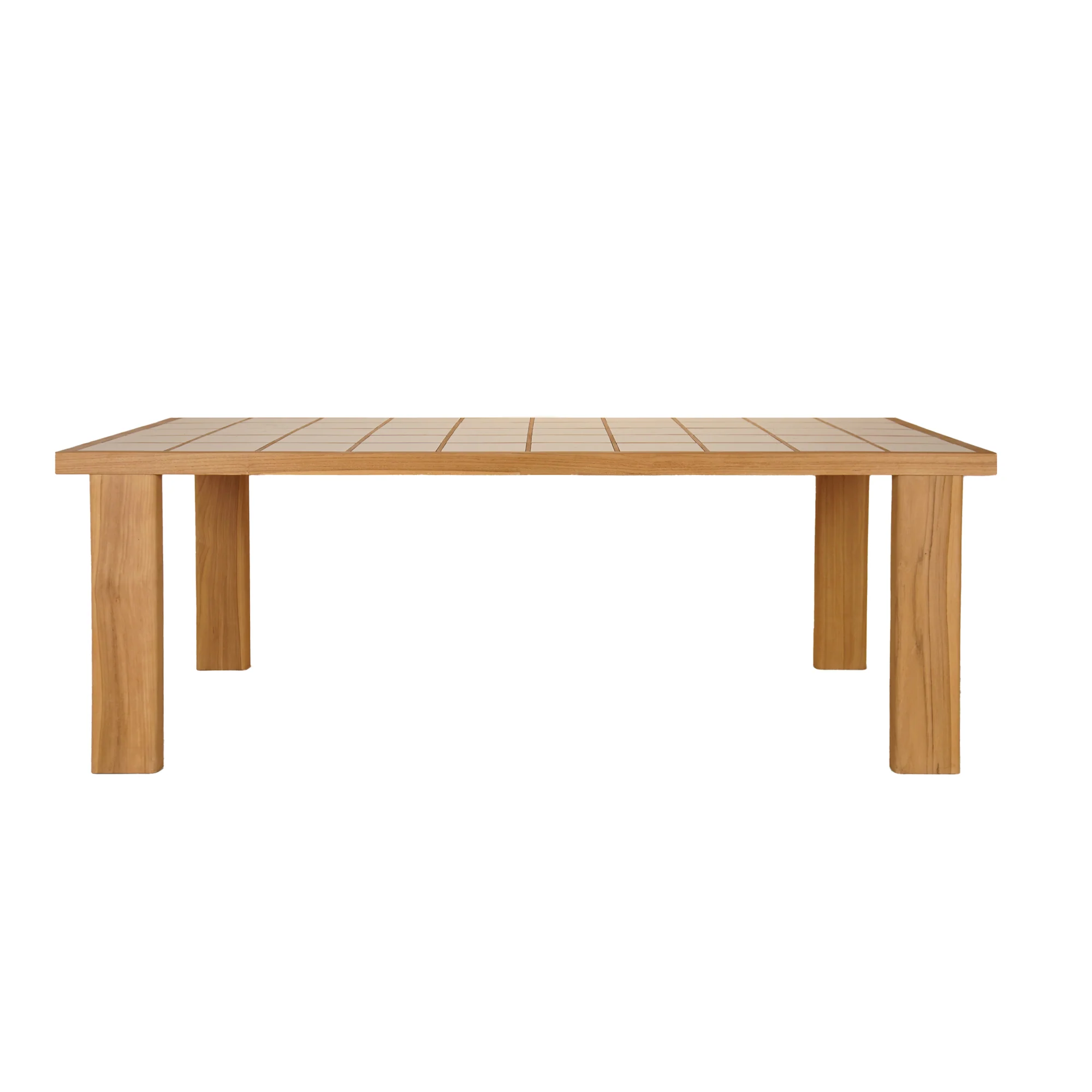 Marina Natural Outdoor Dining Table - Image 4