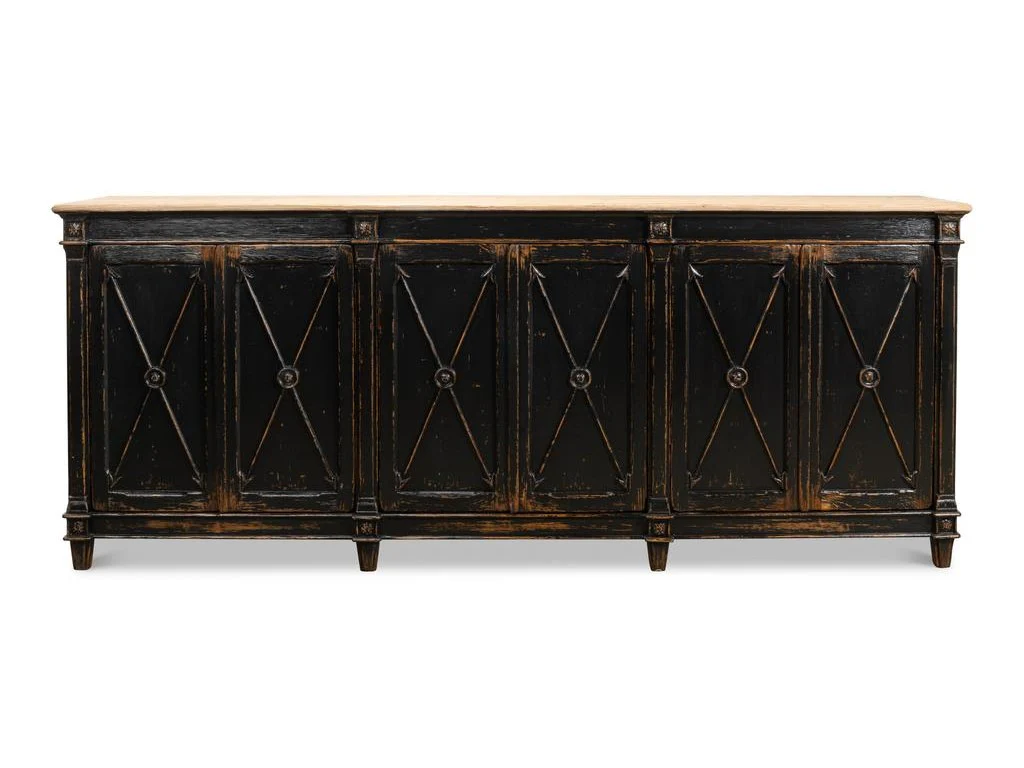 Marksman Black Sideboard