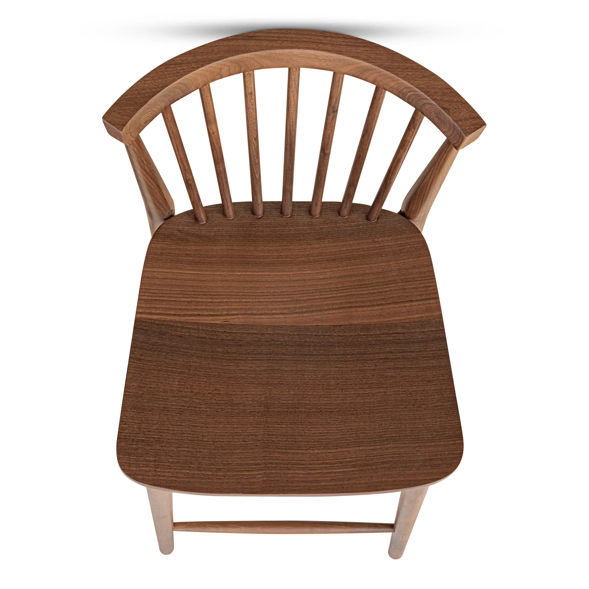 Marley Walnut Counter Stool - Image 7