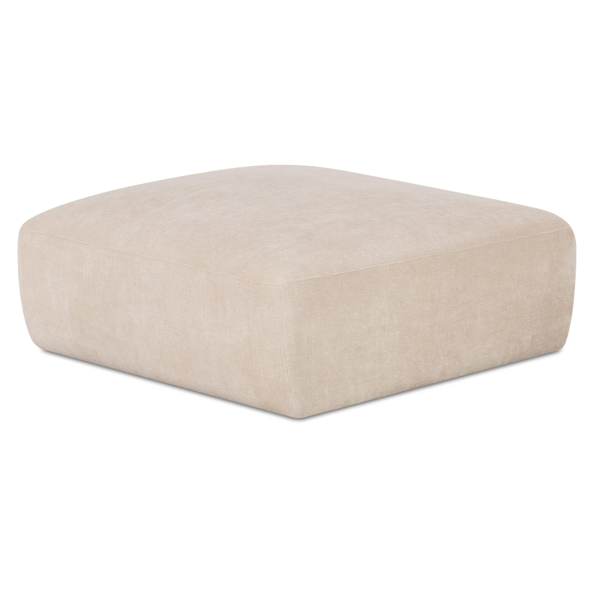 Matina Oatmeal Ottoman - Image 2